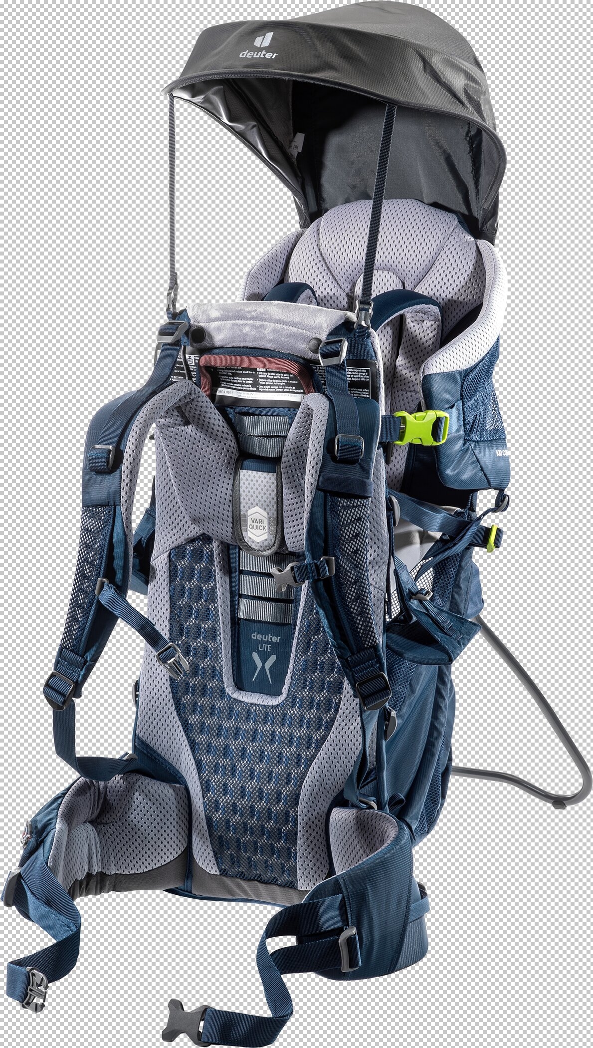 deuter Porte-bébé »Kid Comfort Active« pour enfants à partir de 8 mois, avec posture ergonomique