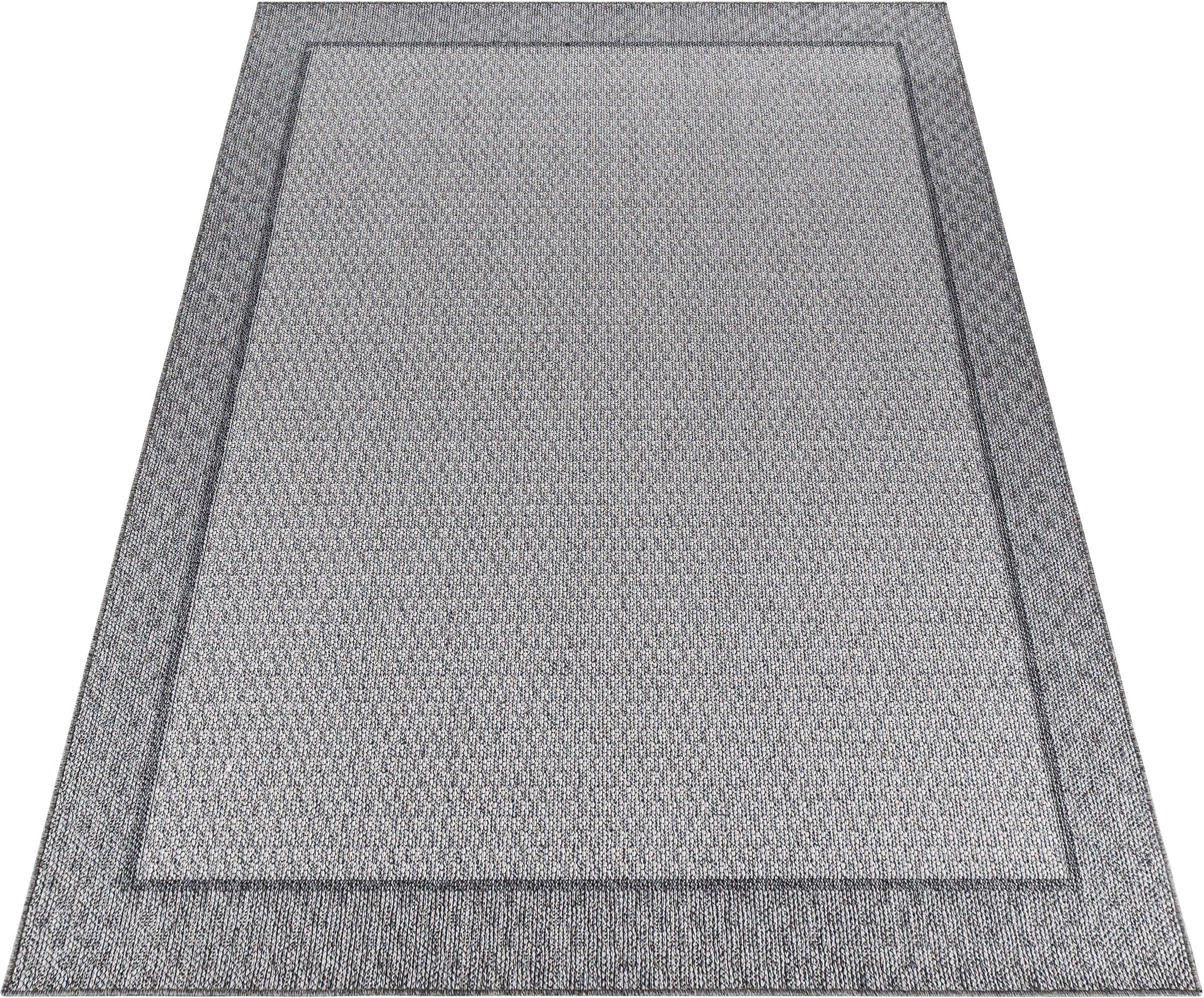 Image of Timbers Teppich »Wichita«, rechteckig, 6 mm Höhe, mit Bordüre, In- und Outdoor geeignet, Flachgewebe, Sisal-Optik, Wohnzimmer, Terrasse, Balkon bei Ackermann Versand Schweiz