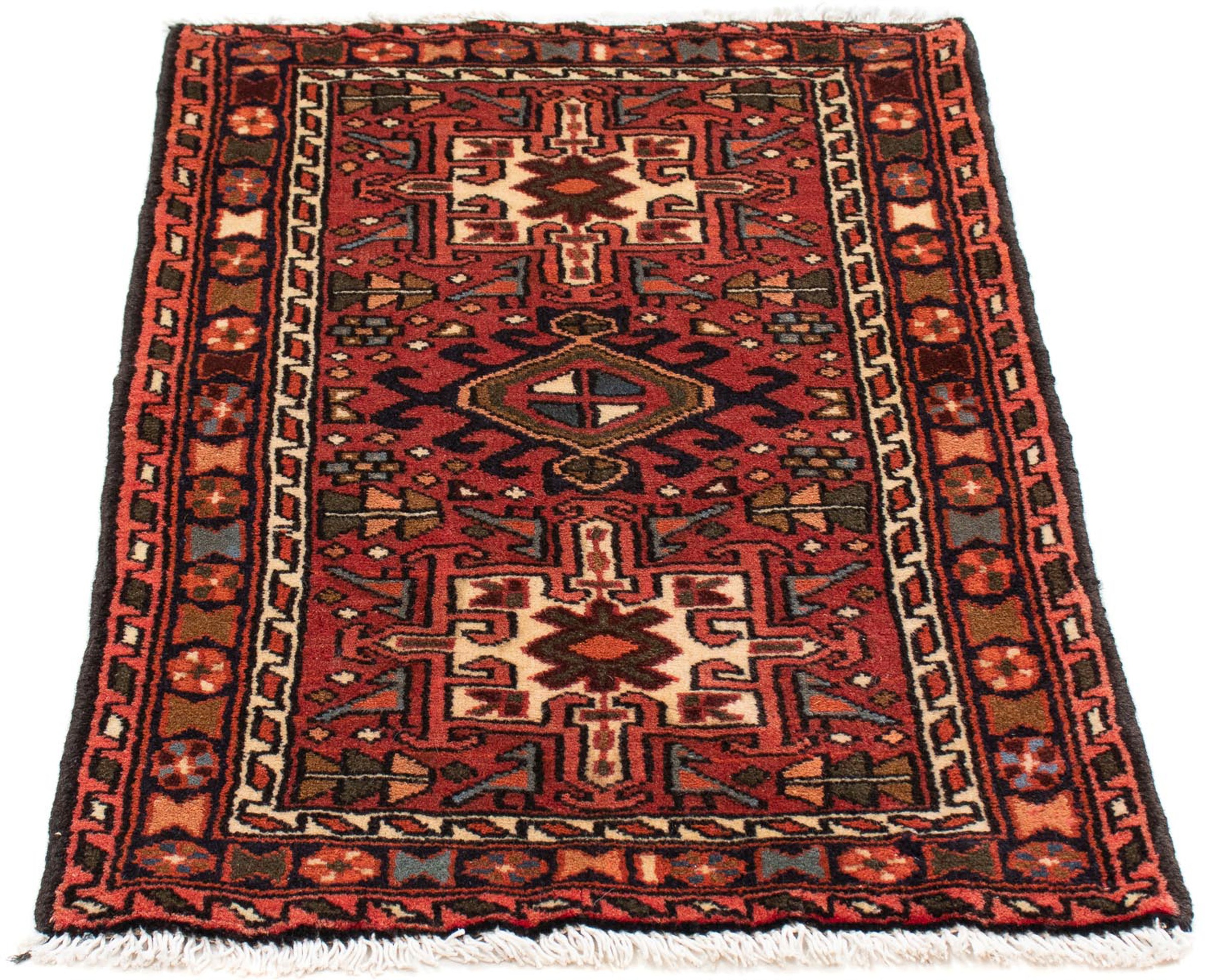 Image of morgenland Orientteppich »Perser - Nomadic - 105 x 65 cm - braun«, rechteckig, 10 mm Höhe, Wohnzimmer, Handgeknüpft, Einzelstück mit Zertifikat bei Ackermann Versand Schweiz