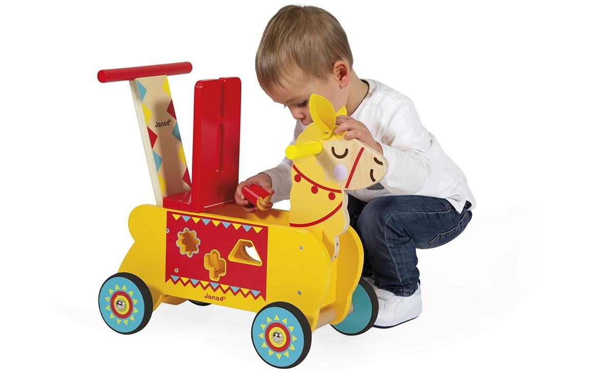 Janod Lauflernwagen »Janod Lauflernwagen Lama«