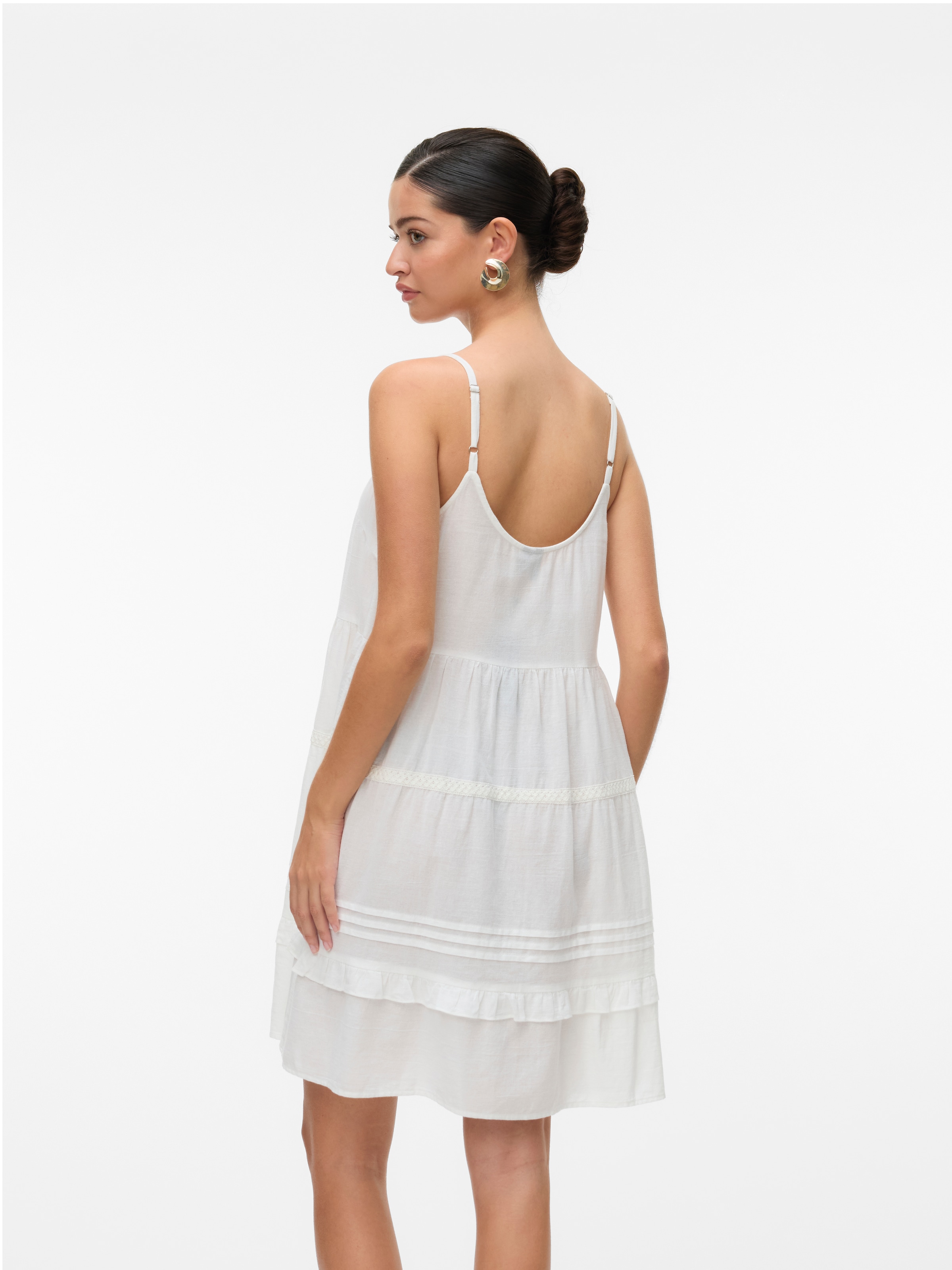 Vero Moda Trägerkleid »VMPRETTY SHORT SINGLET DRESS WVN GA NOOS«