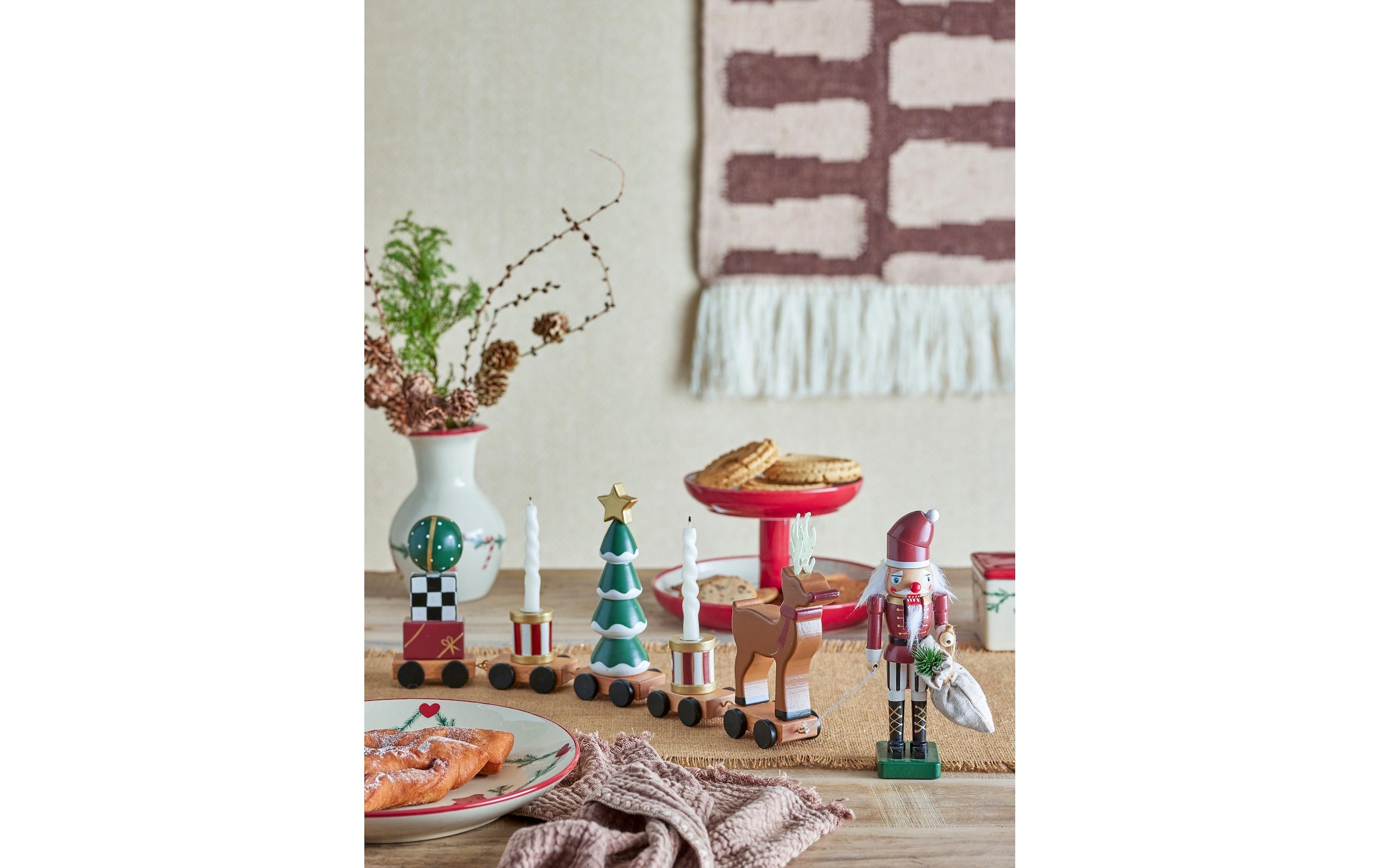 Bloomingville Weihnachtsfigur »Vadim Nussknacker«