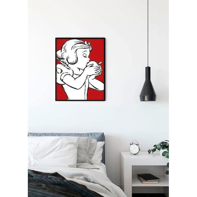 Komar Poster »Snow White Apple Bite - red«, Disney, Höhe: 50cm kaufen