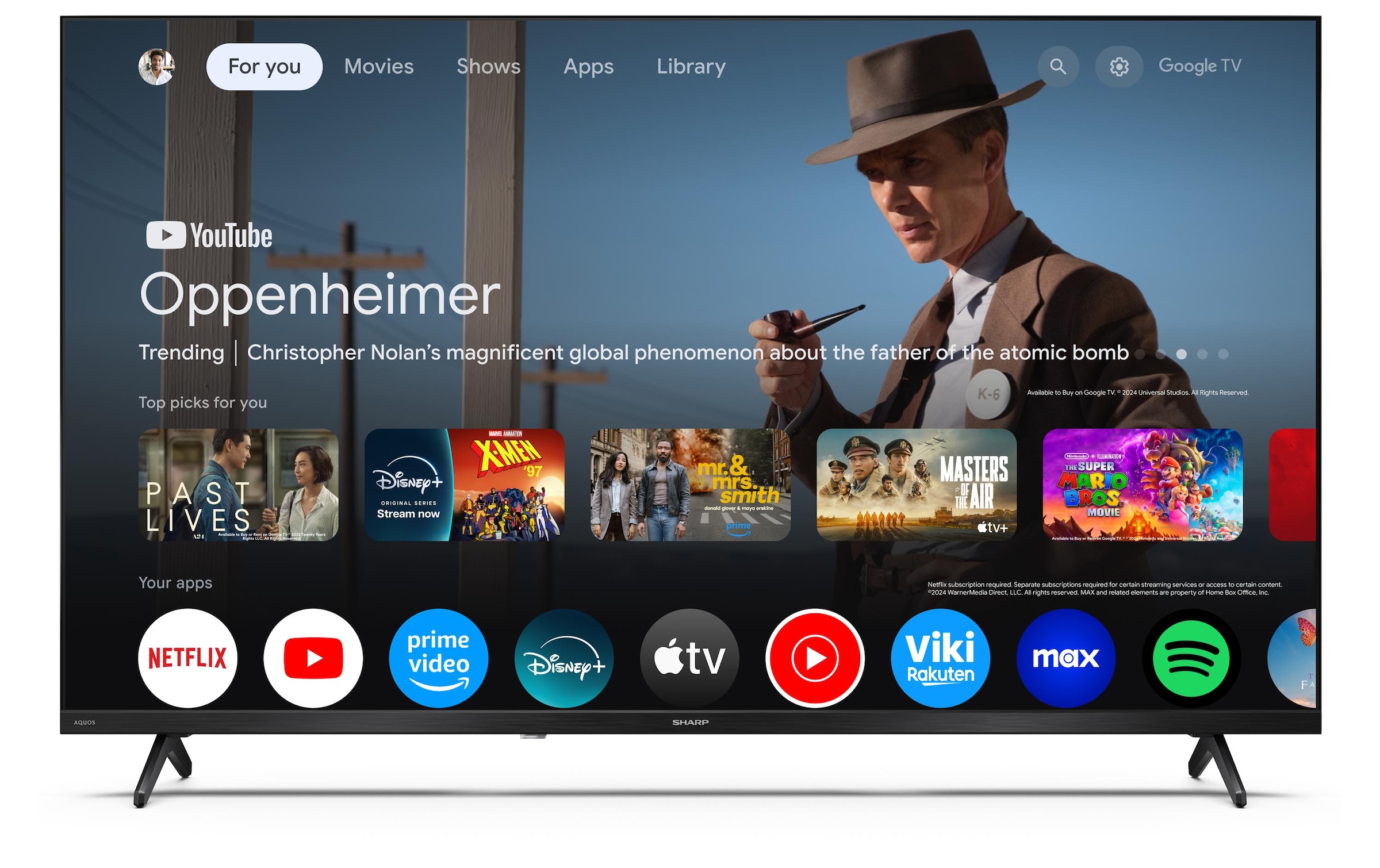 Sharp LCD-LED Fernseher »40HF2365E« 101 cm/40 ″ Full HD