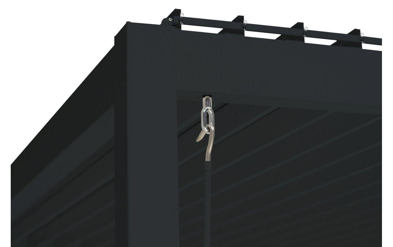 Pavillon »Alu-Pergola, schwarz«
