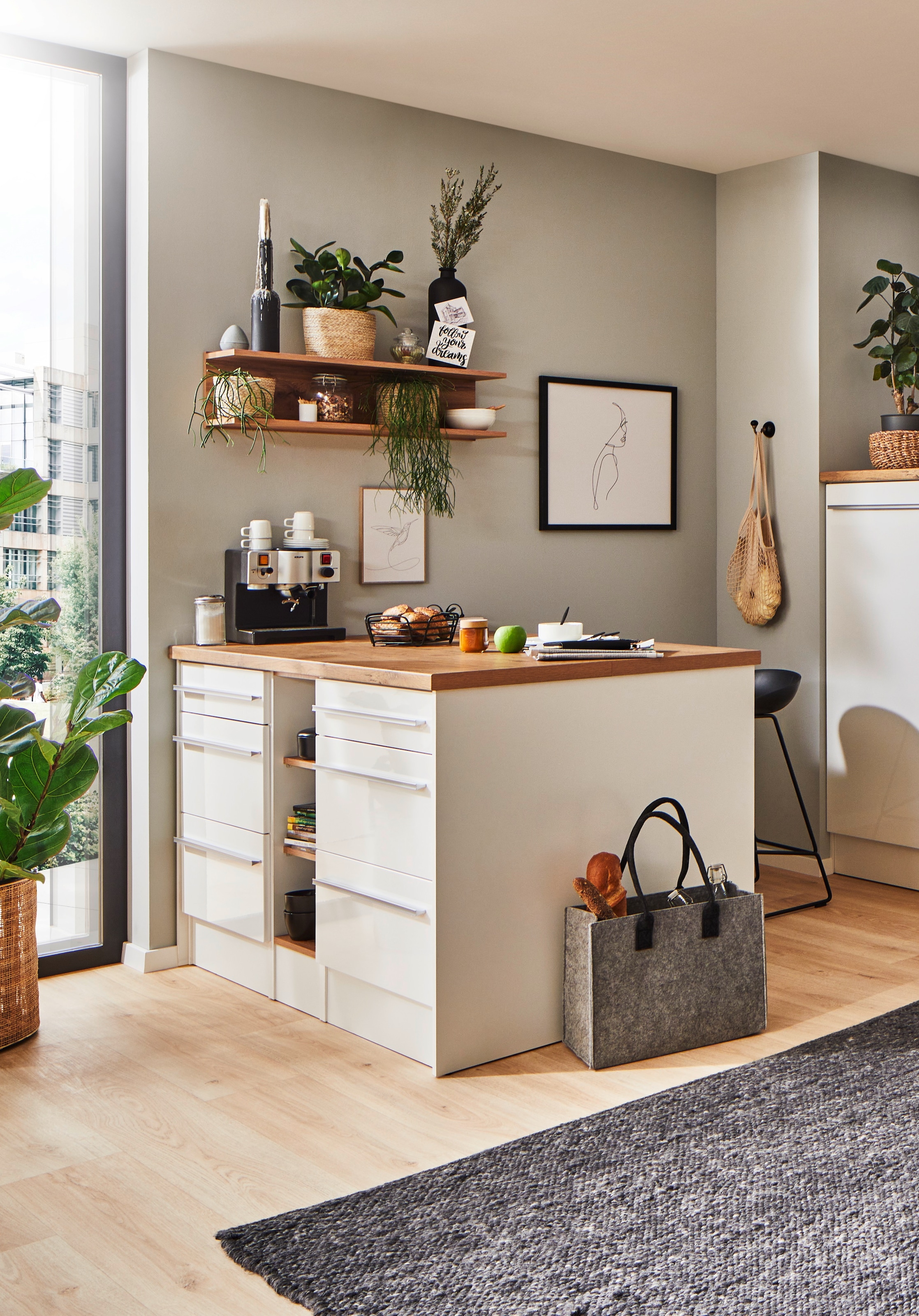 RESPEKTA Kücheninsel »Gabriel« Breite 150 cm, mit Soft-Close