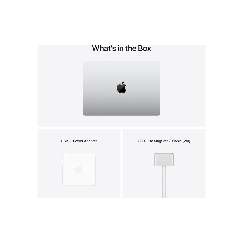 Apple Notebook »MacBook Pro«, 35,92 cm, / 14,2 Zoll, Apple, M1 Max, M1, 1000 GB SSD, 2021, 14.2"-Liquid-Retina, 32 GB RAM, 1 TB Speicherplatz