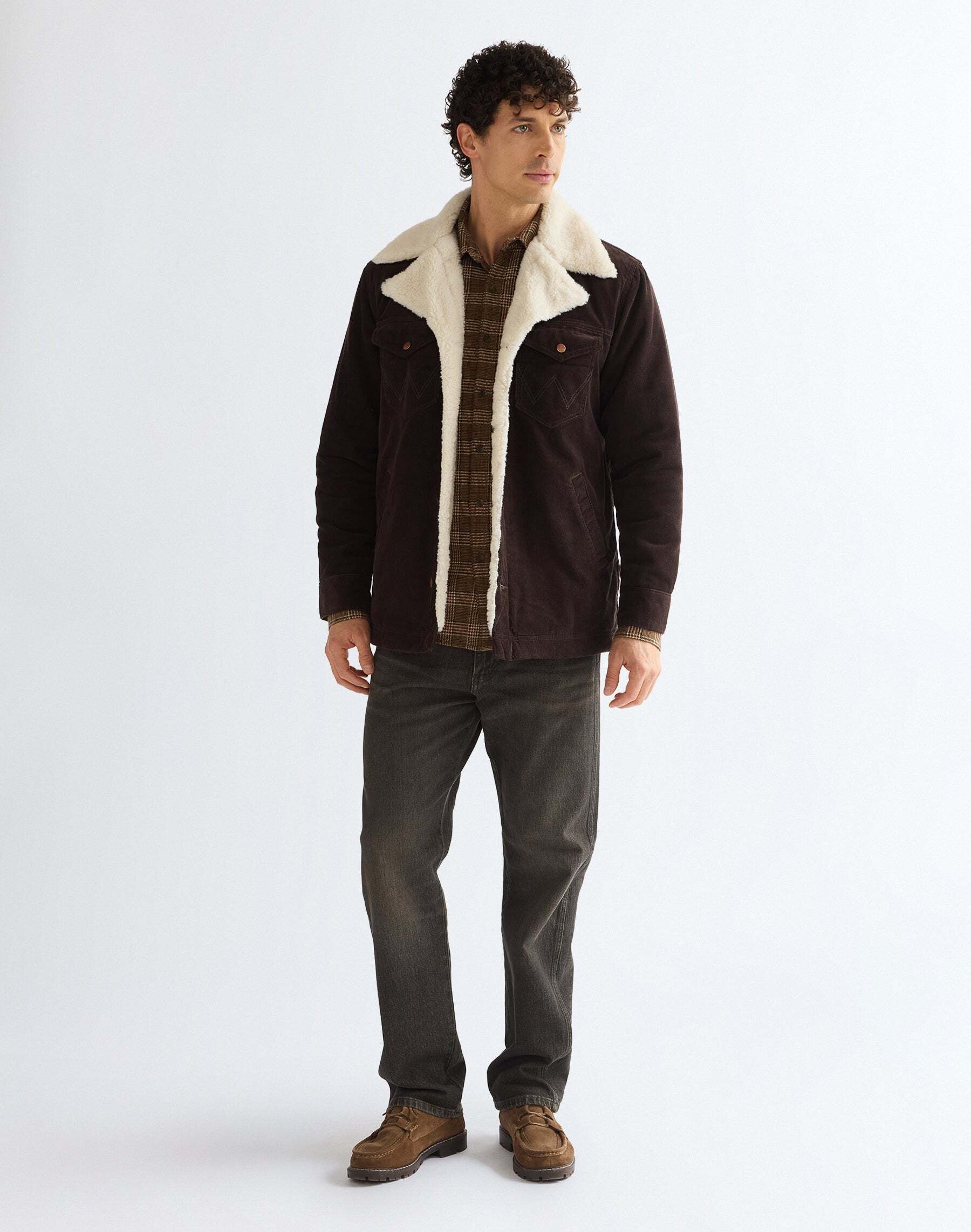 Wrangler Veste polaire »WRANGLER Sherpajacke Wrange«