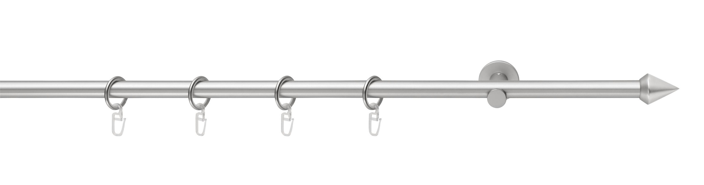 Image of Good Life Gardinenstange »PUNTA«, 1 läufig-läufig, Fixmass, mit Ringen bei Ackermann Versand Schweiz