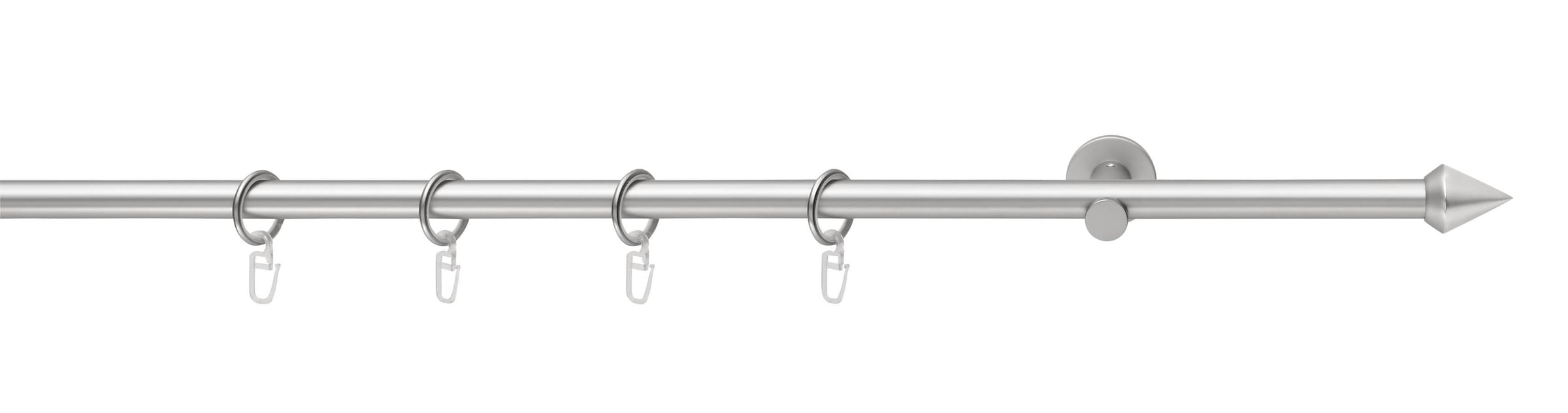 Image of Good Life Gardinenstange "PUNTA" Ø 16 mm 1 läufig-läufig Fixmass mit Ringen