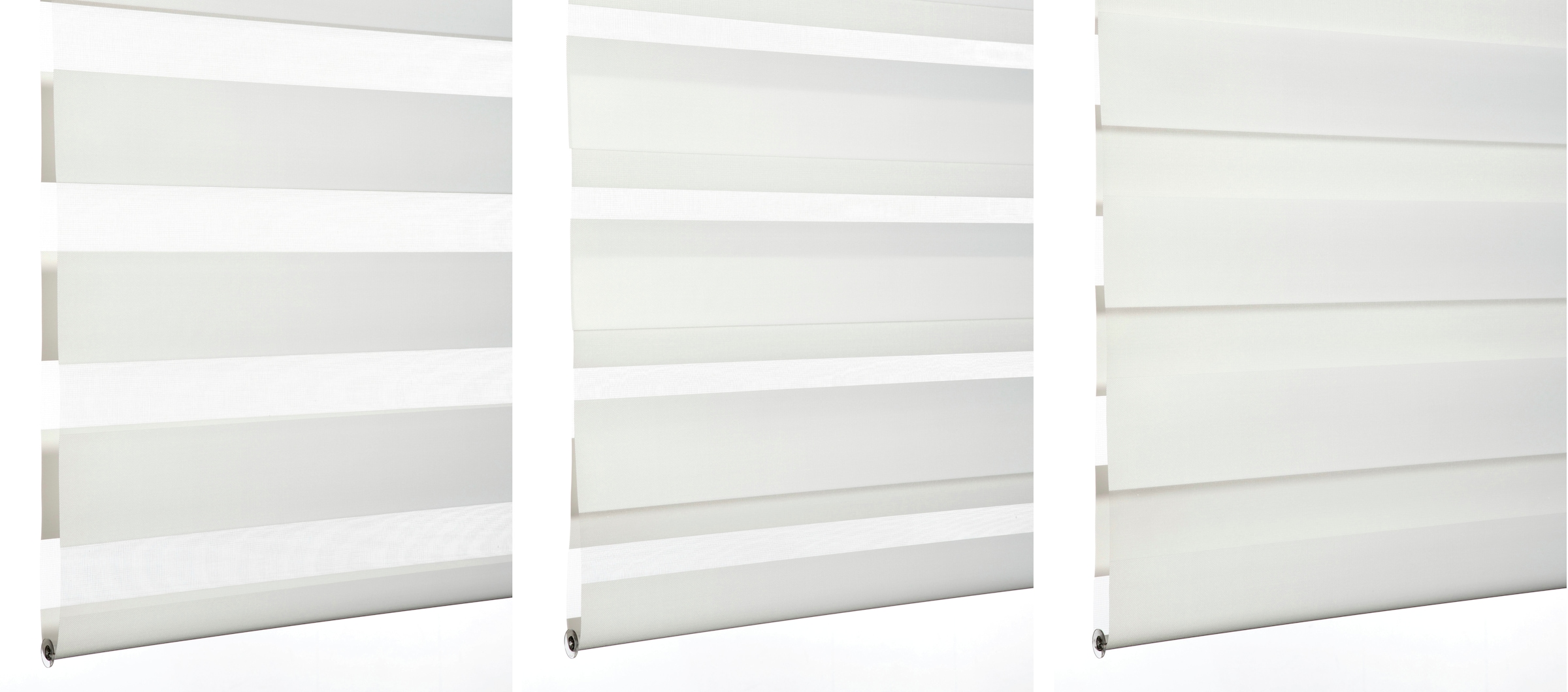 SCHÖNER WOHNEN-Kollektion Doppelrollo »Tilda« transparent Sichtschutz mit Bohren/ohne Bohren freihängend geklemmt, silberne oder weisse Rollo-Technik