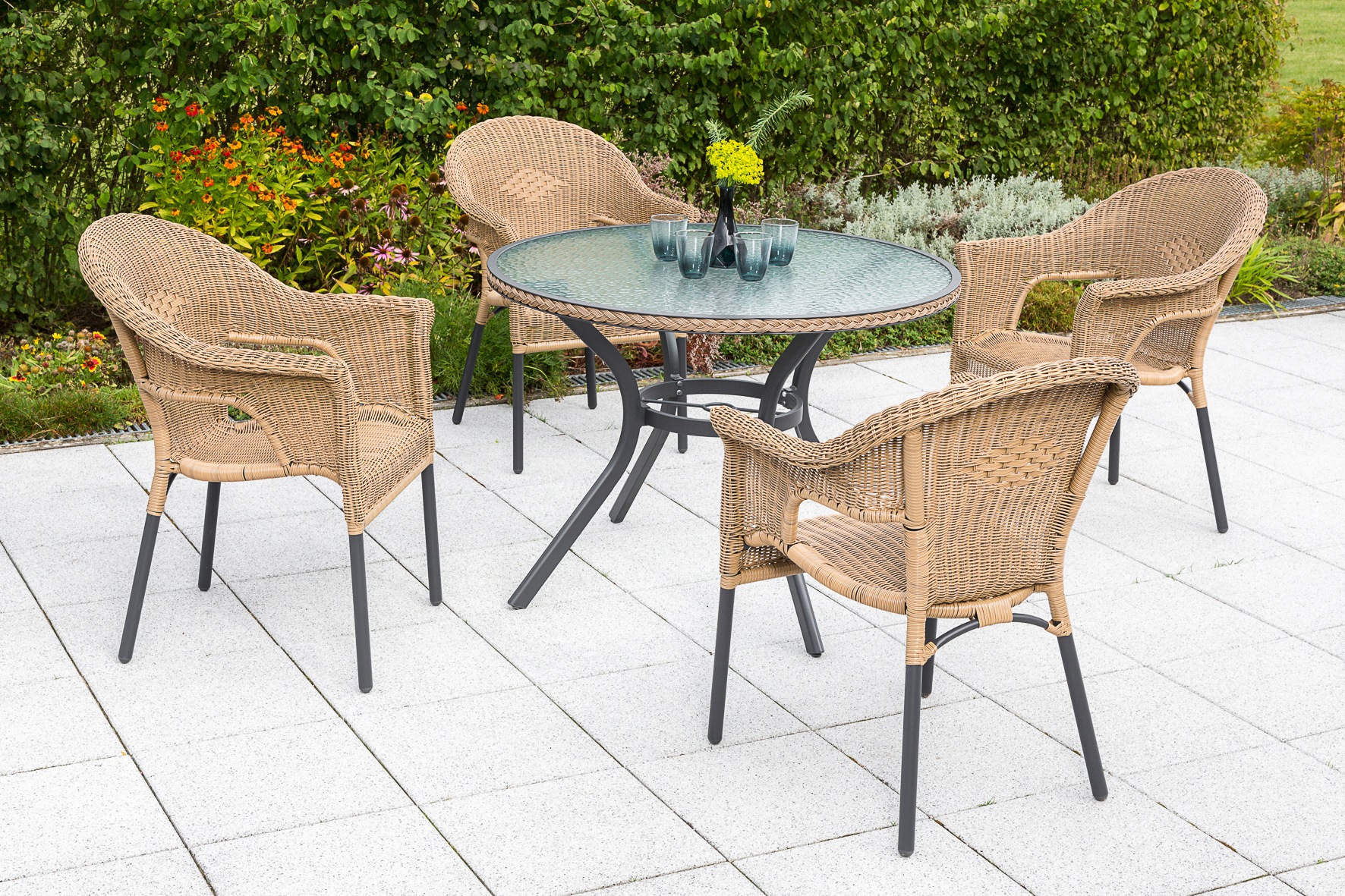 MERXX Gartentisch "Ravenna" 100 cm Durchmesser