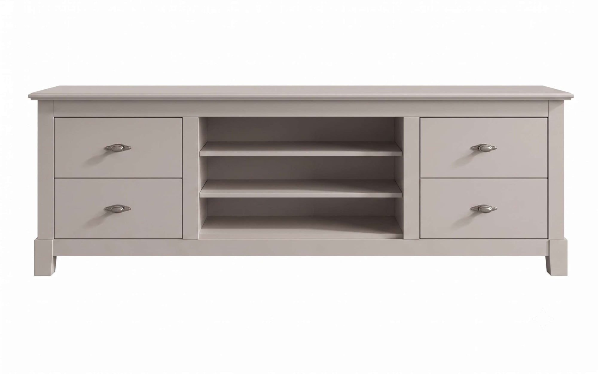 GOODproduct Table basse »Rauna, TV-Bank, TV-Kommode, Landhausstil« Largeur 200 cm, bois massif certifié FSC®, pin
