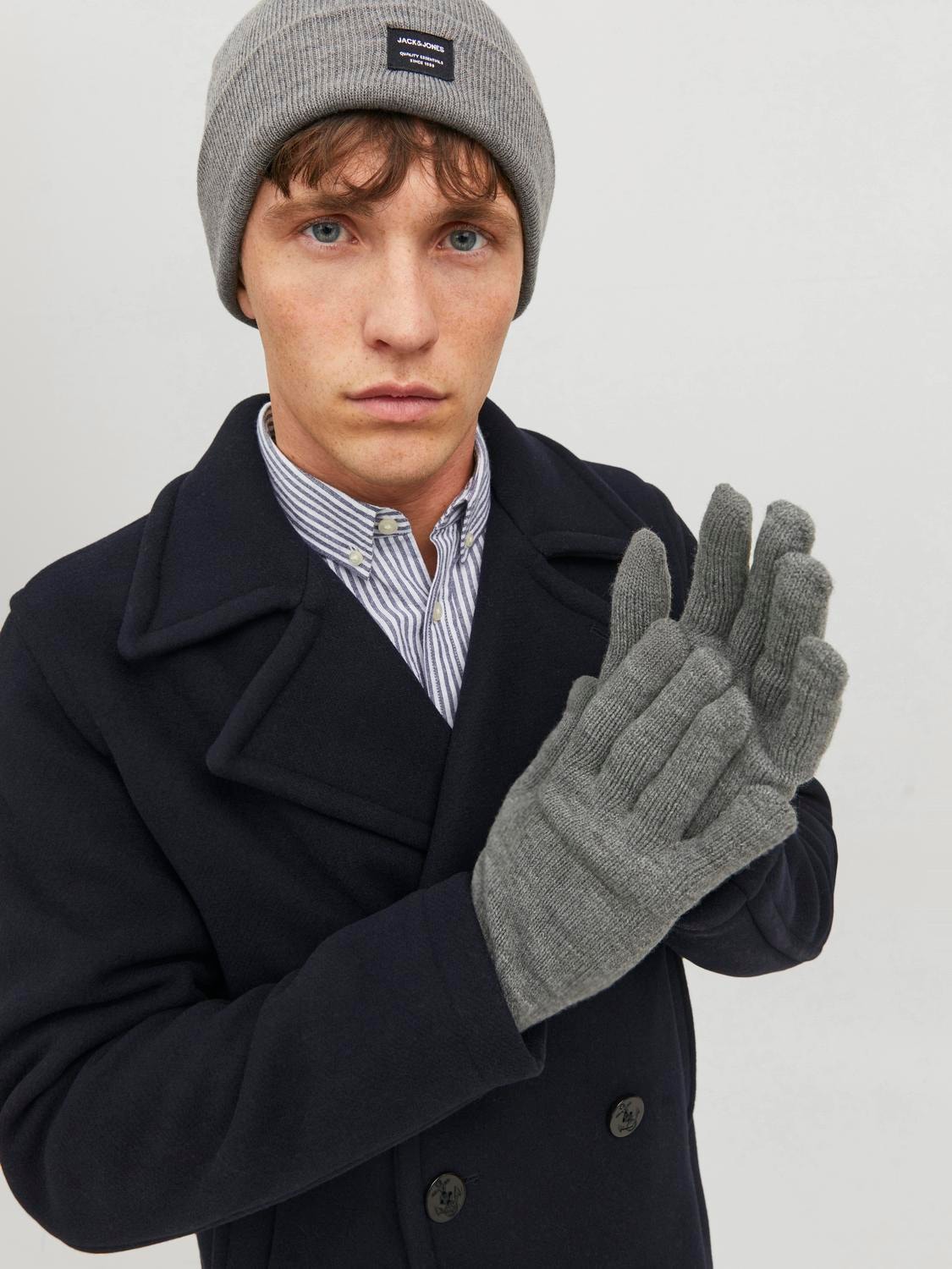Jack & Jones Gants tricotés »JACBARRY KNITTED GLOVES NOOS« JACBARRY KNITTED GLOVES NOOS