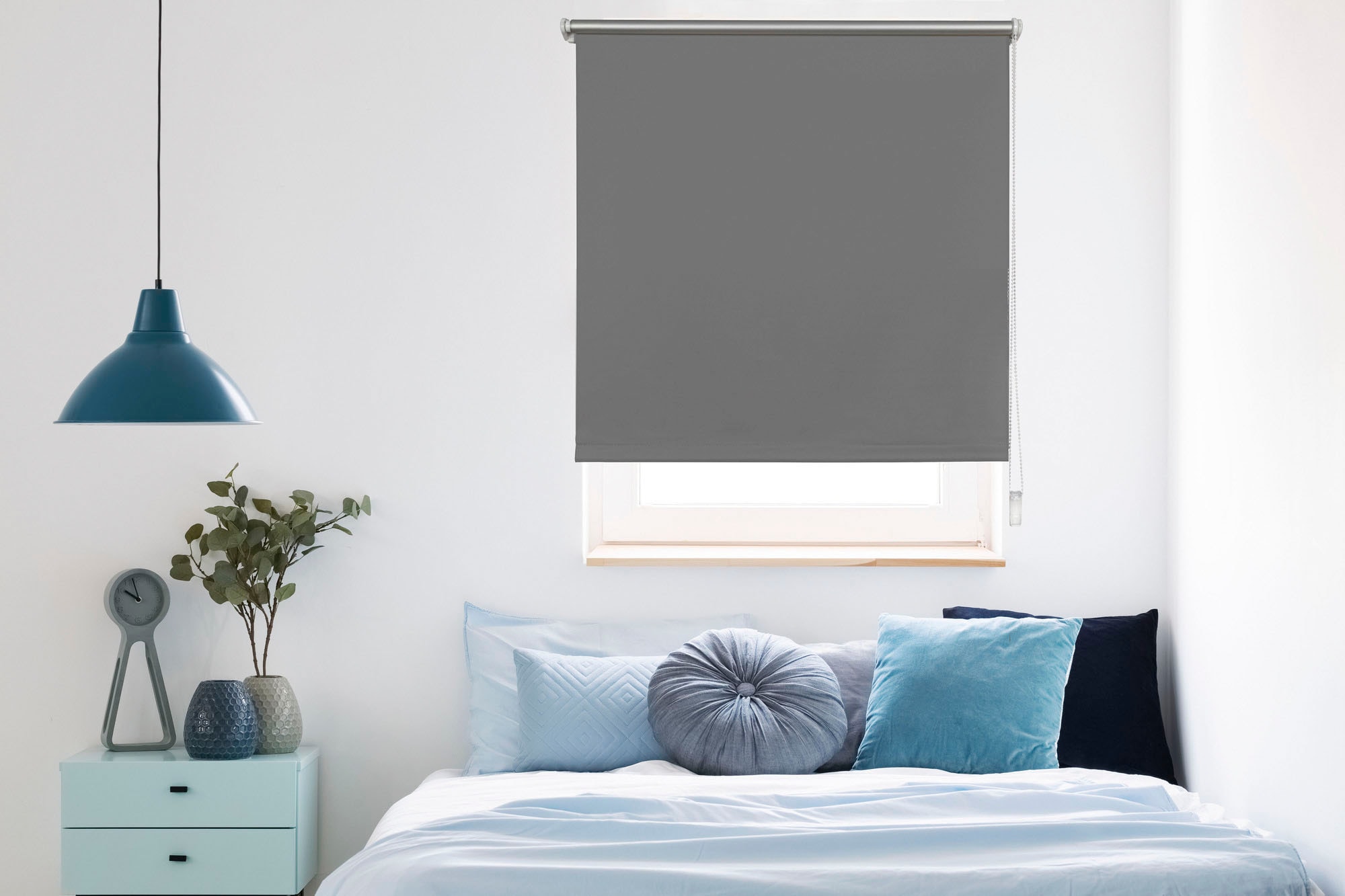 Image of mydeco Seitenzugrollo "Thermo Win Rollo" verdunkelnd Sichtschutz ohne Bohren freihängend bis Länge120