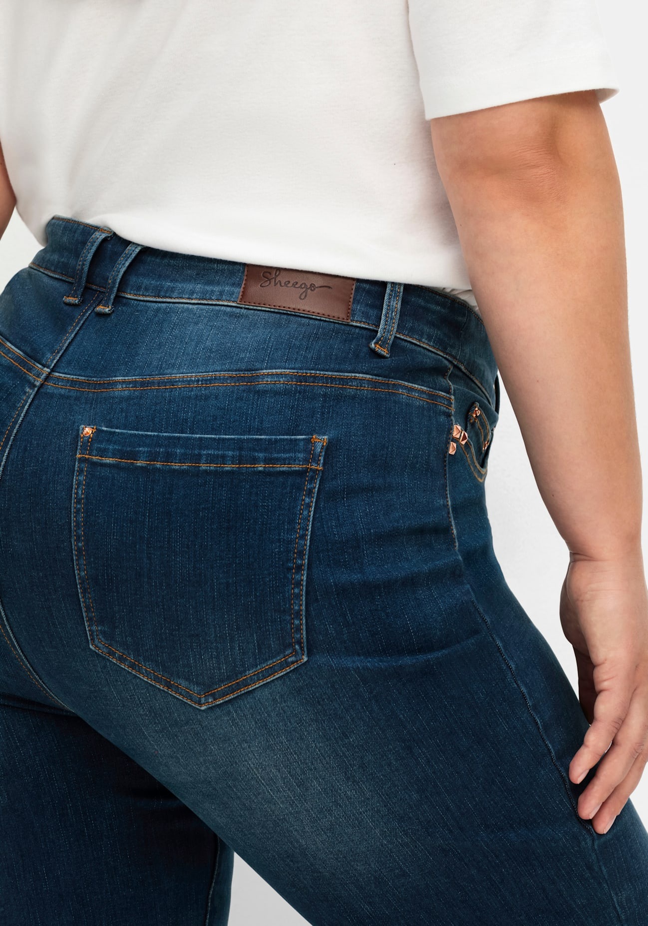 Sheego Bequeme Jeans, (1 tlg.)