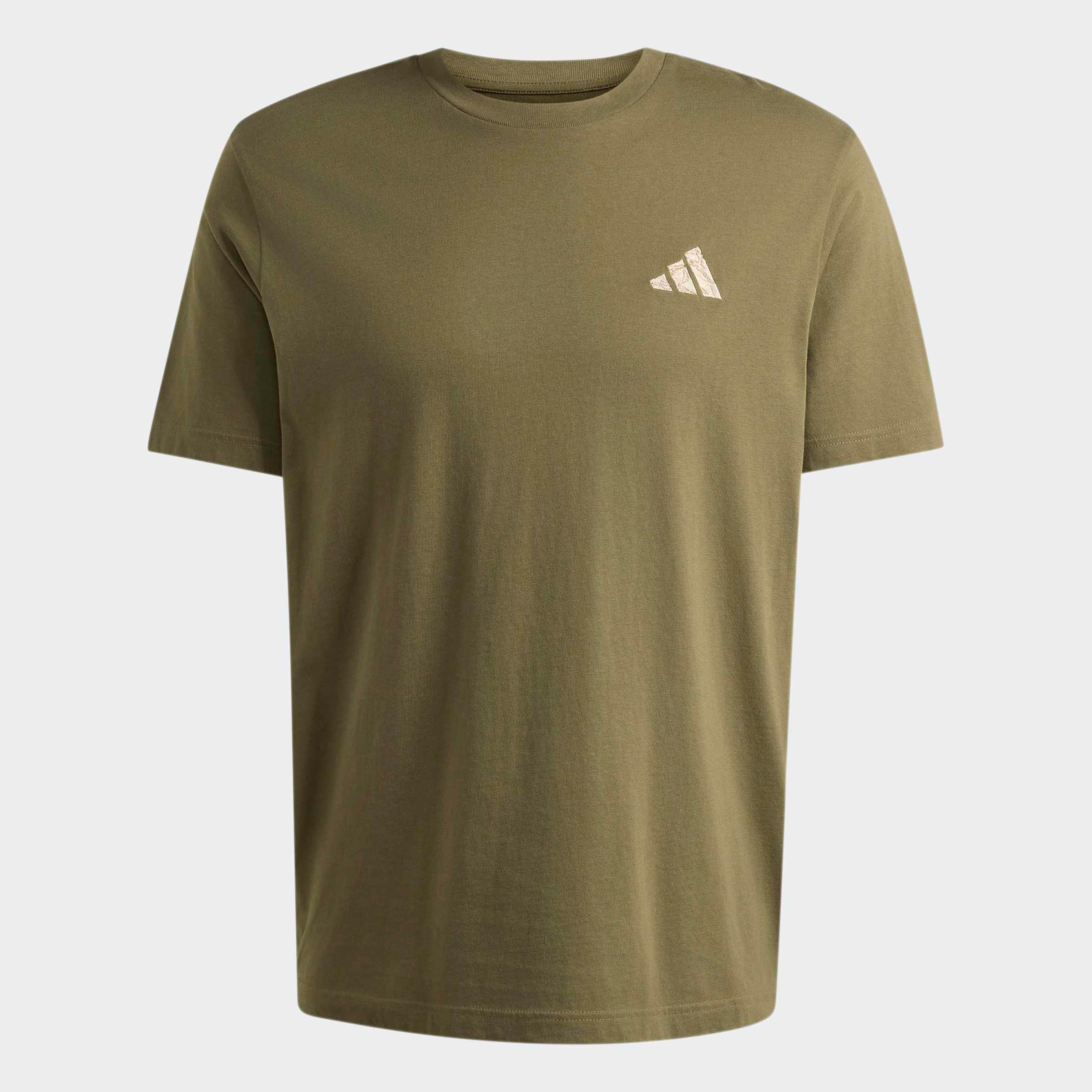 adidas Sportswear T-Shirt »CAMO GRAFIK, KLEINE LOGOSTICKEREI«