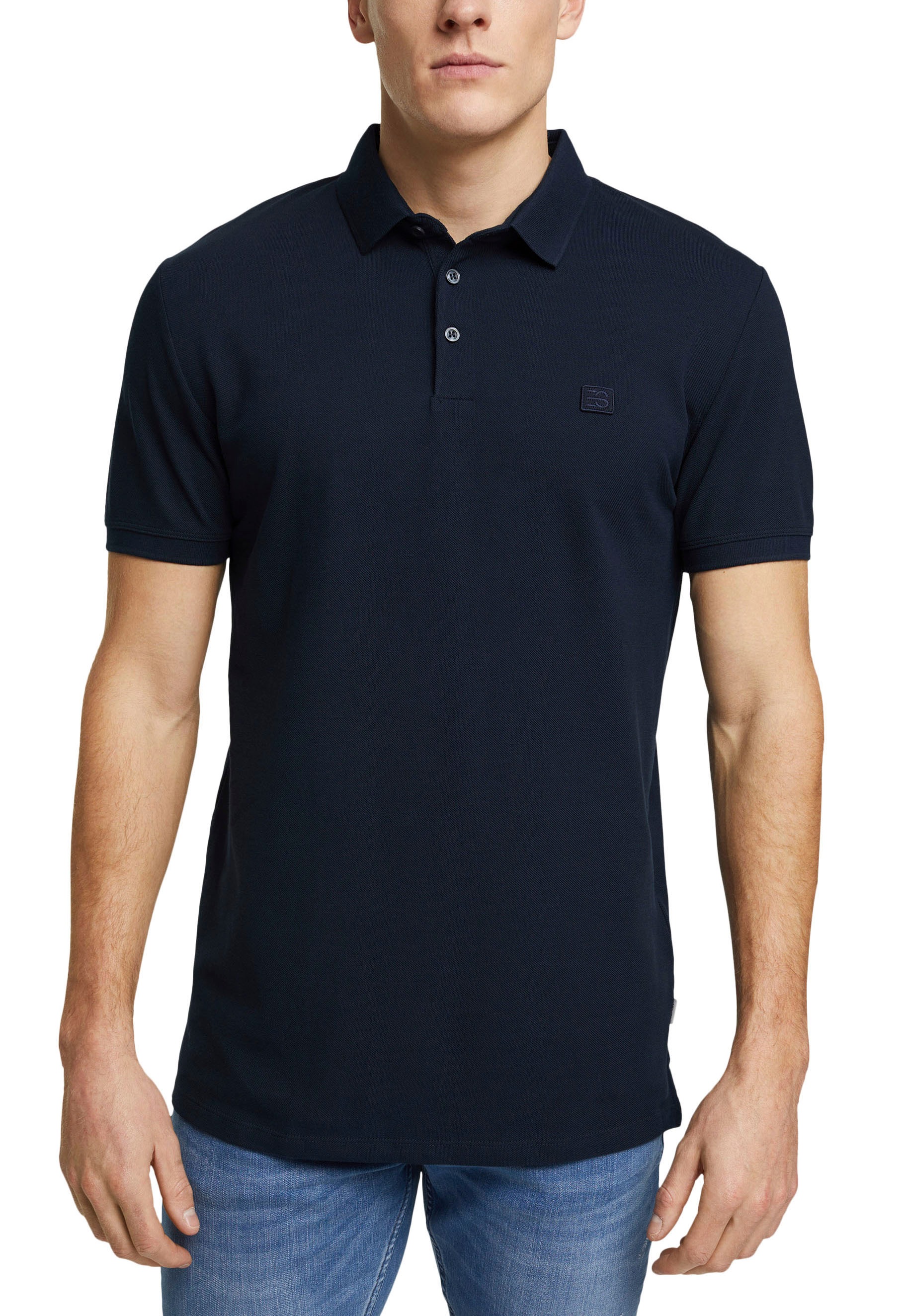 Image of Esprit Poloshirt, mit Logostickerei bei Ackermann Versand Schweiz