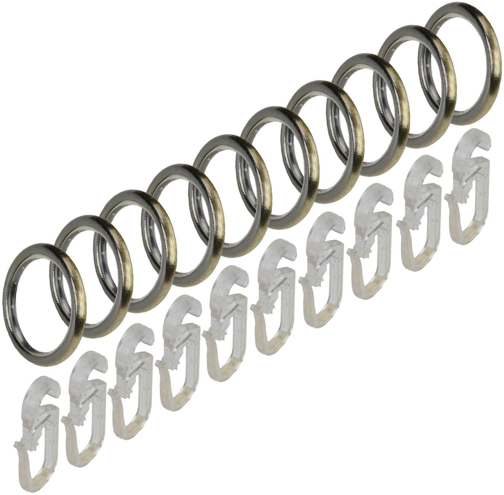 Liedeco Gardinenstange »Esp Kugel«, 1 läufig-läufig, Fixmass, 1-läufig im Fixmass Ø 16 mm