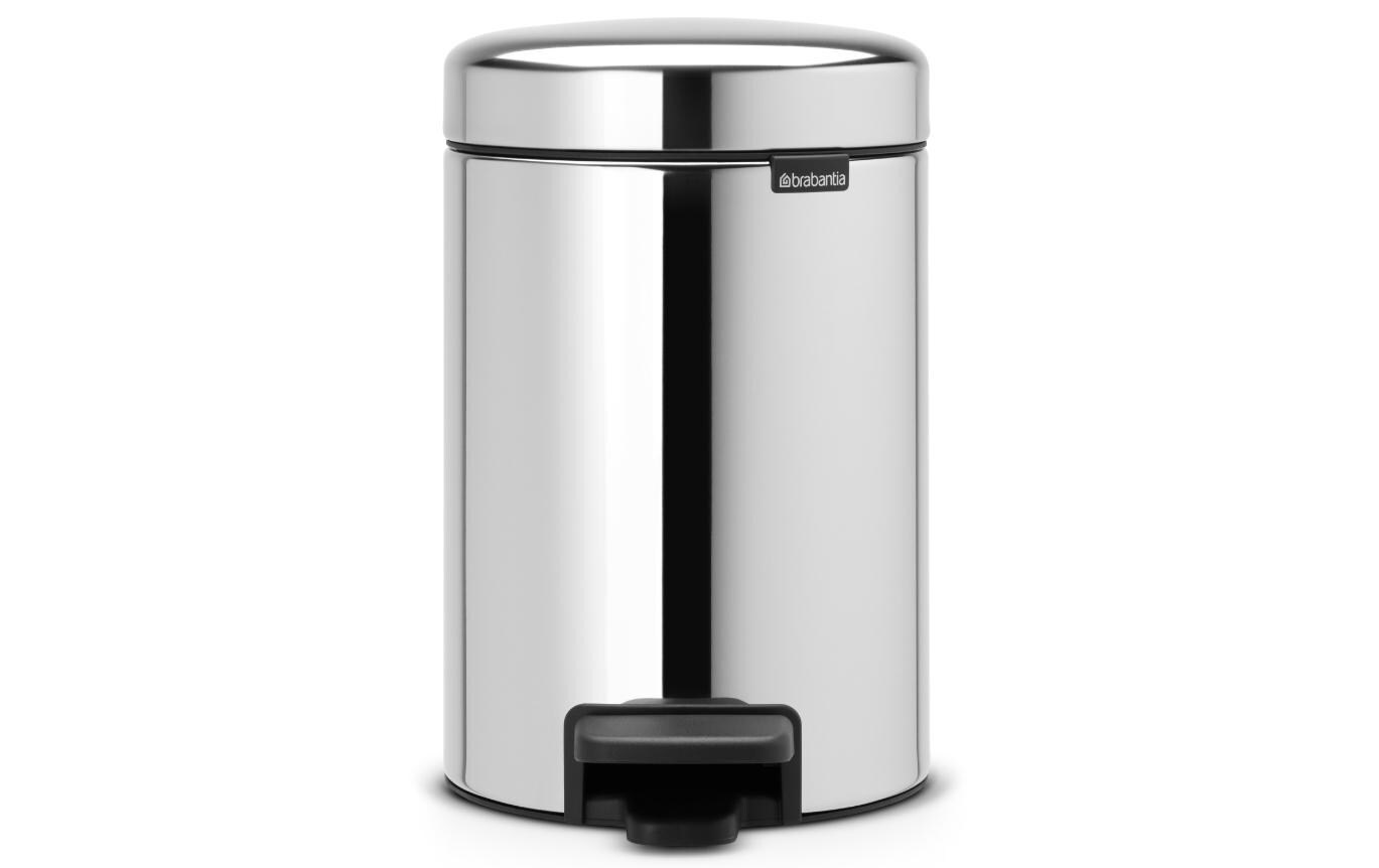 Image of Brabantia Kosmetikeimer "NewIcon 3 l, Brilliant Steel" 1 Behälter