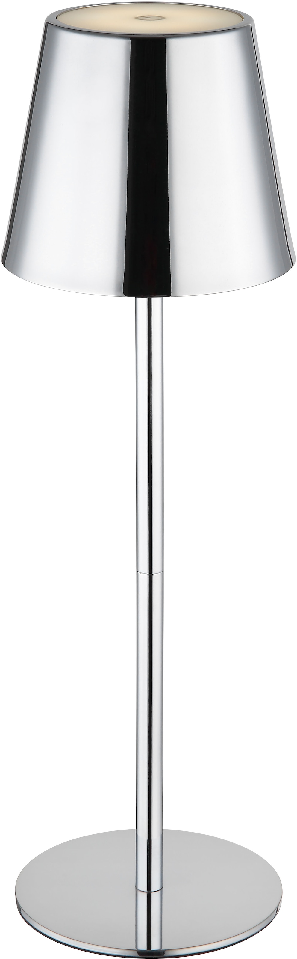 GOODproduct LED Tischleuchte »Alennia Akkuleuchte inkl. Flaschenaufsatz« LED-Modul 1 Stk. warmweiss - kaltweiss stufenloser Touchdimmer, Farben fixierbar, USB-C, Akkulampe, CCT