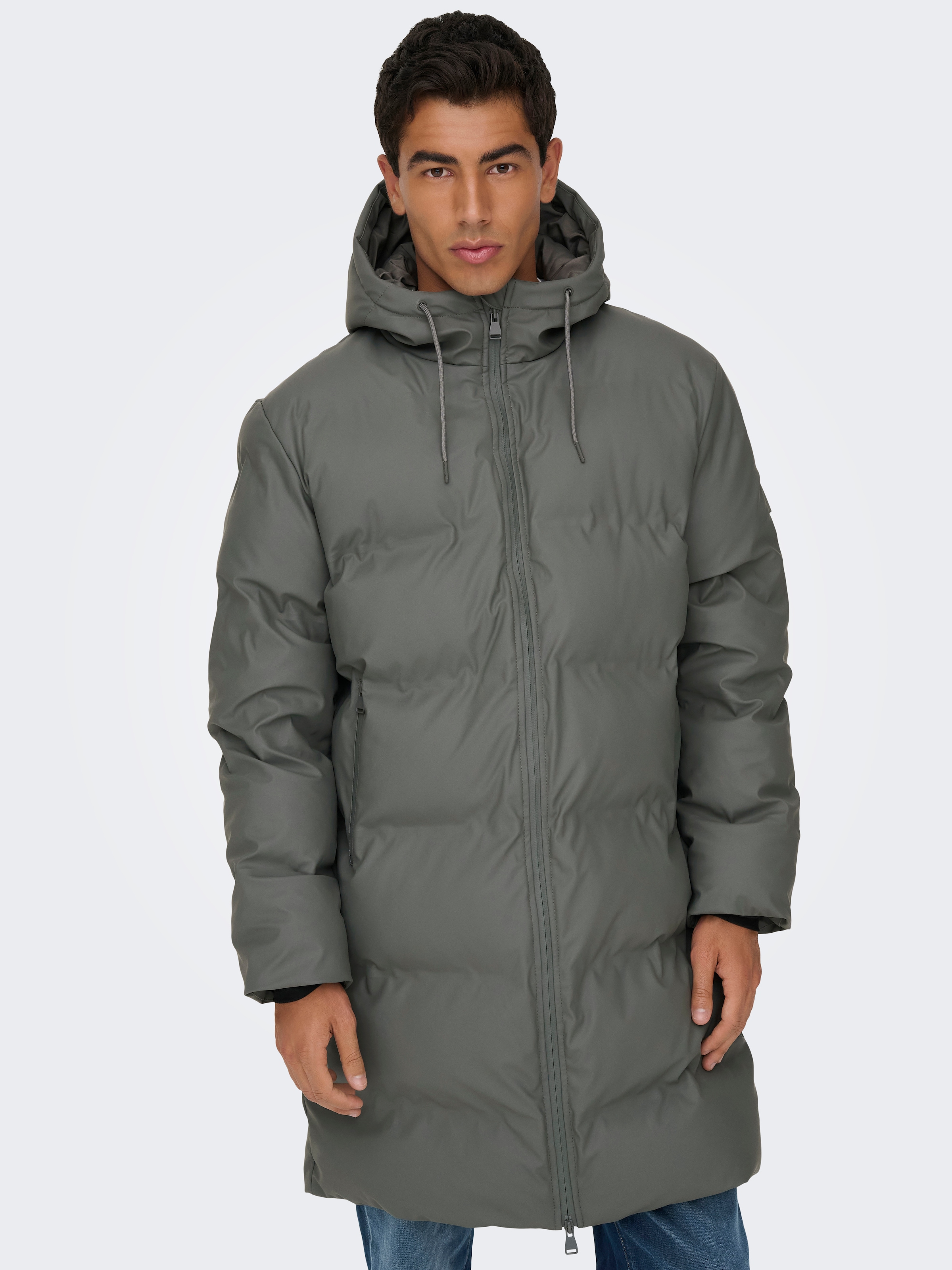 Image of ONLY & SONS Steppjacke "ONSROYCE PUFFER JACKET OTW" mit Kapuze