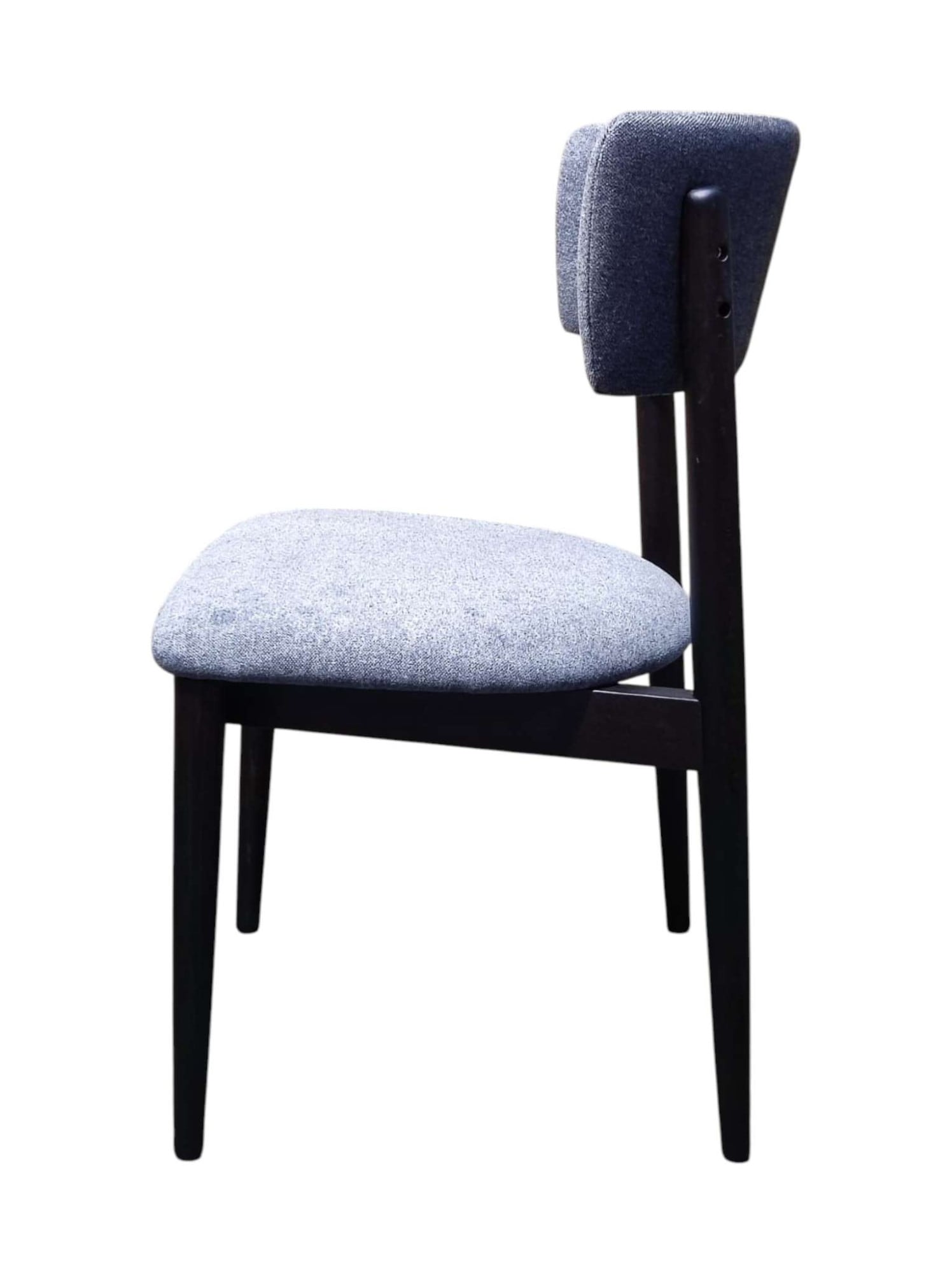 GOODproduct Chaise rembourrée »Jan Esszimmerstuhl, Küchenstuhl, 4-Fussstuhl« () 2 cuisChenille, Massivholzbeine, Retro