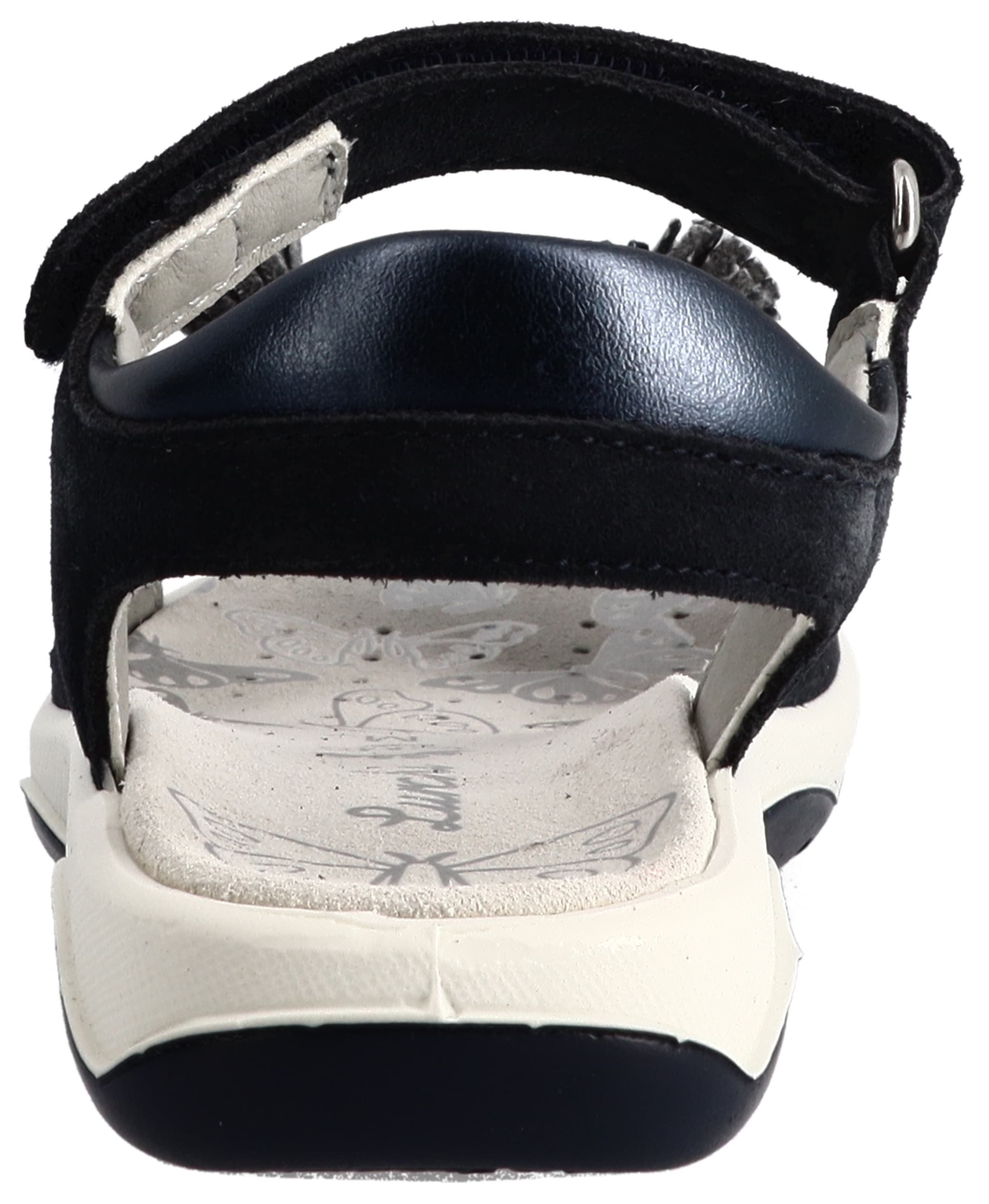 Lurchi Sandale »Florini 1«  chaussure à scratch avec franges, gabarit de taille à télécharger