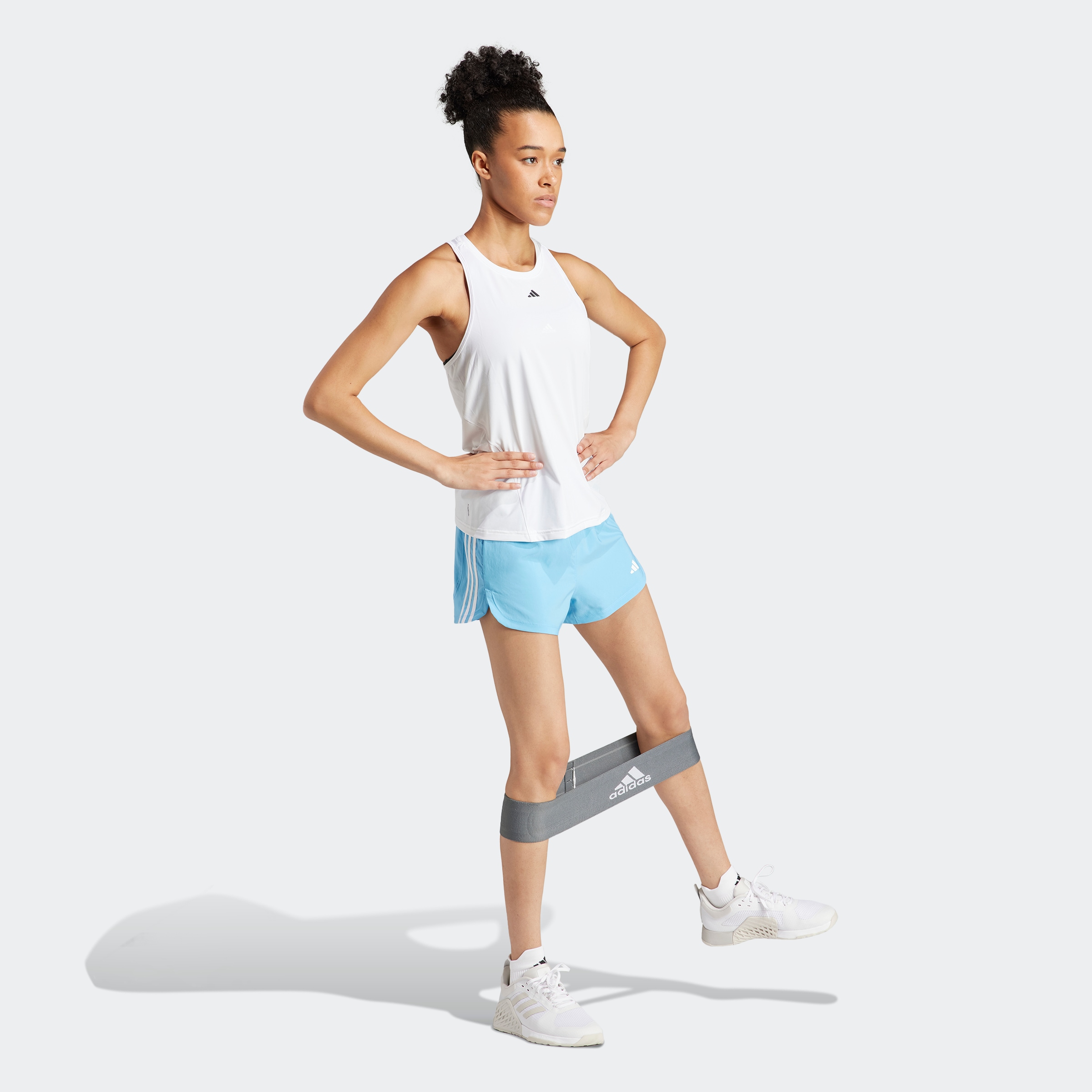 adidas Performance Shorts »PACER WVN HIGH«, (1 tlg.)