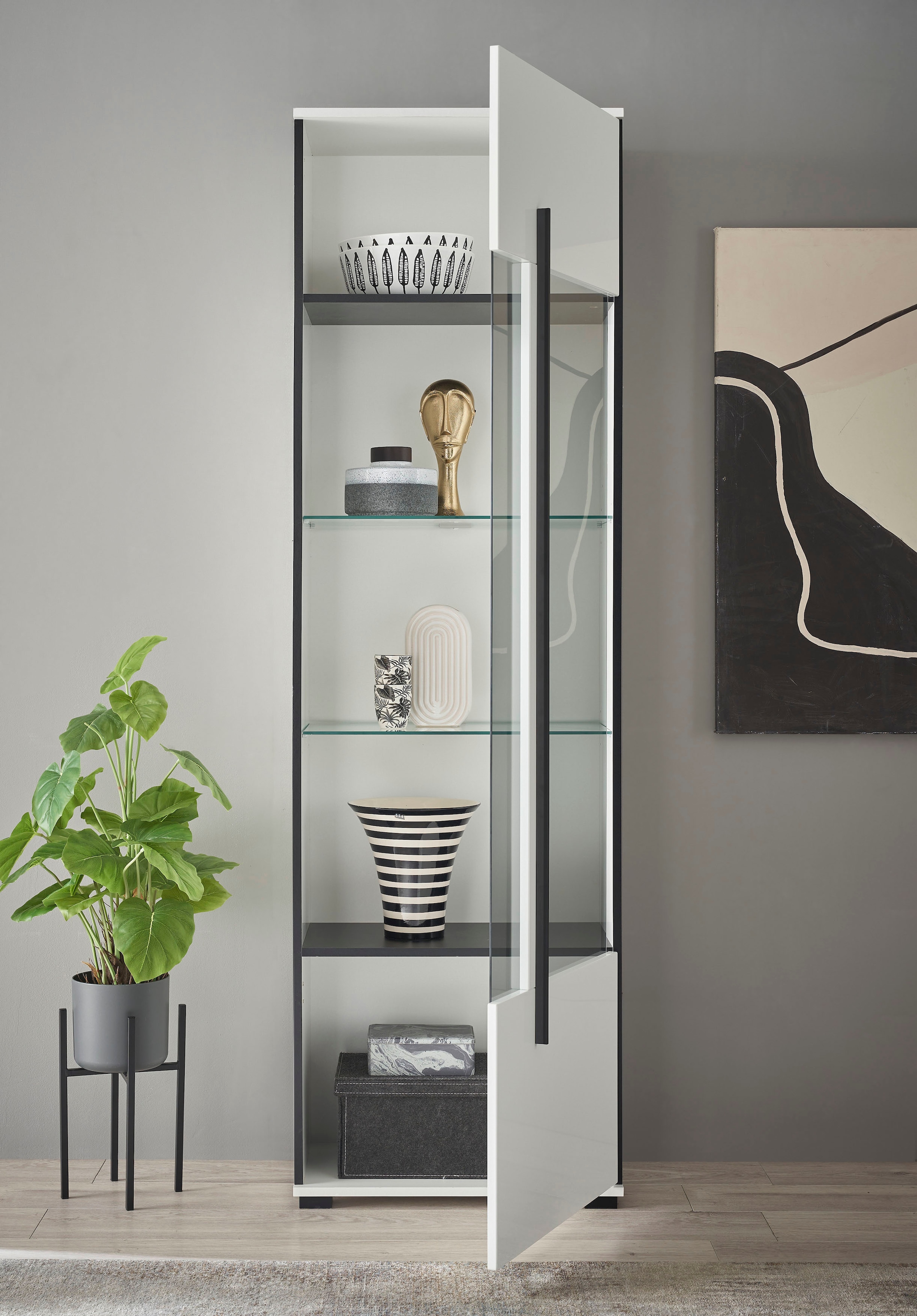 INOSIGN Vitrine »Cantara«, Höhe 200 cm