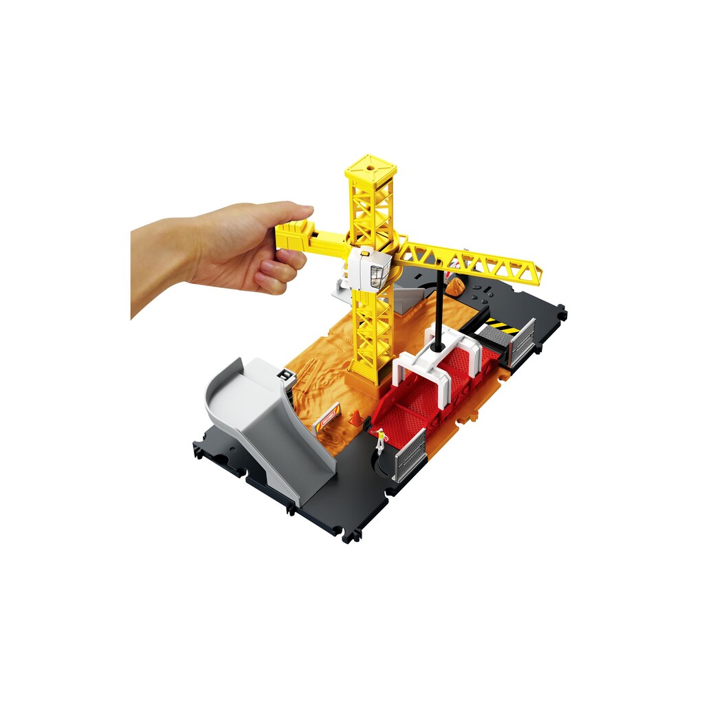 MATCHBOX Spielzeug-Kran »Baustellen Spielset«