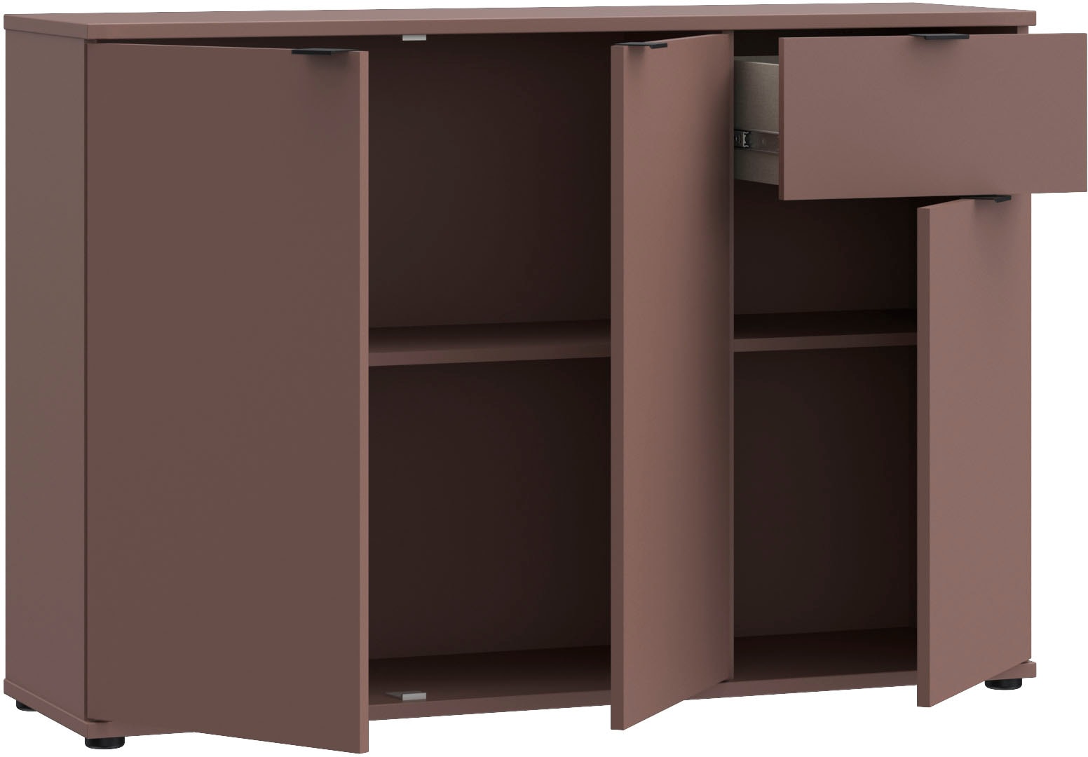 FORTE »Ganymede« Buffet, rangement, tiroir; poignées métal, 4 décors, largeur 119,8cm