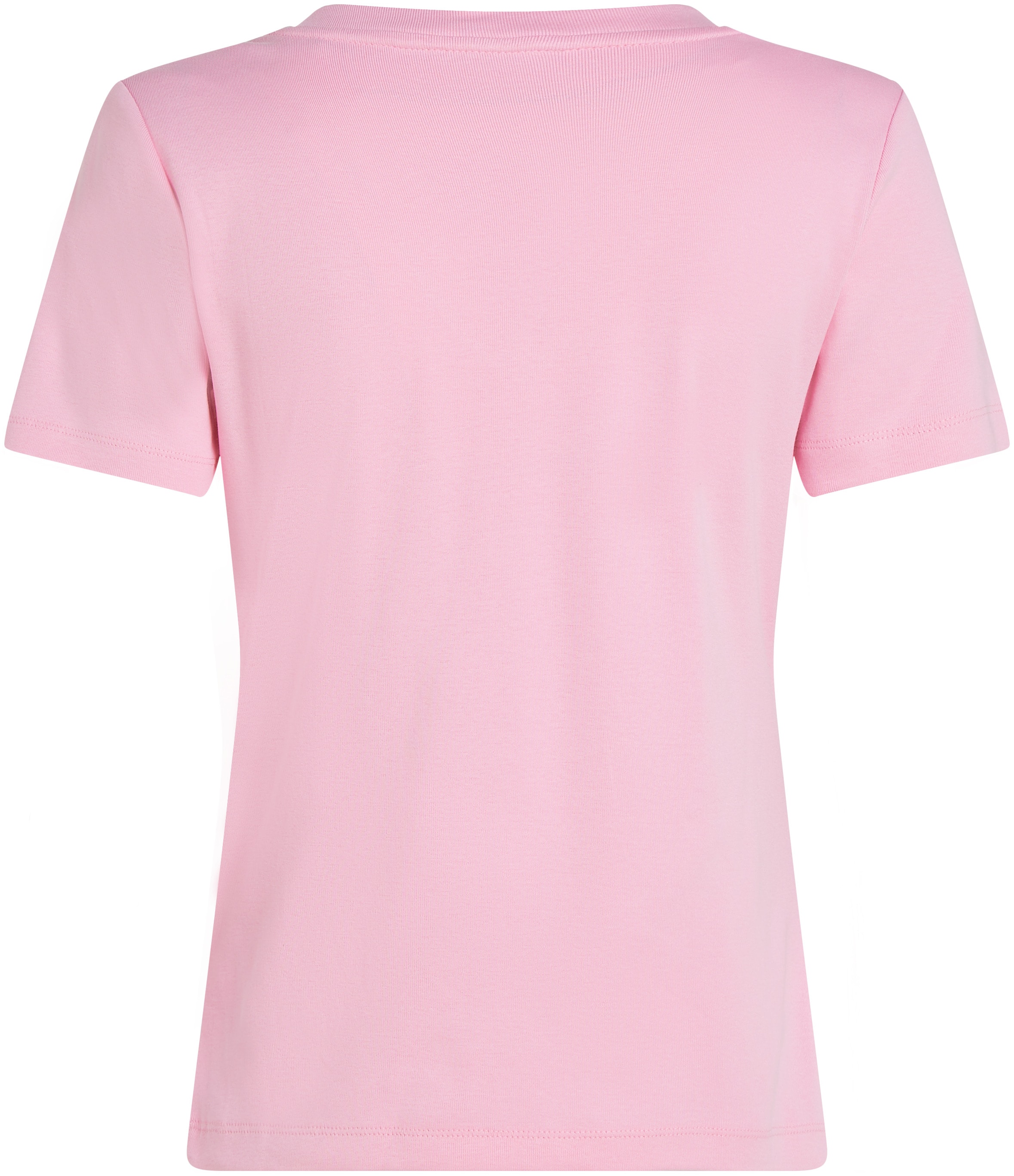 Tommy Hilfiger T-Shirt »SLIM CODY V-NK SS mit V-Ausschnitt und Streifen«, gestreift, casual, slim fit, Baumwolle, V-Ausschnitt