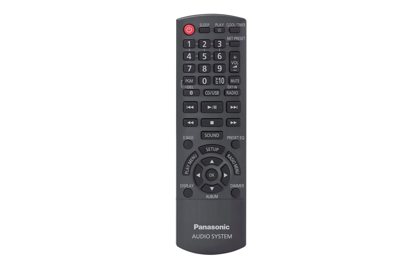 Panasonic Microanlage »Anlage SC-PMX8«, (Bluetooth Digitalradio (DAB+)-FM-Tuner-Internetradio 120 W)