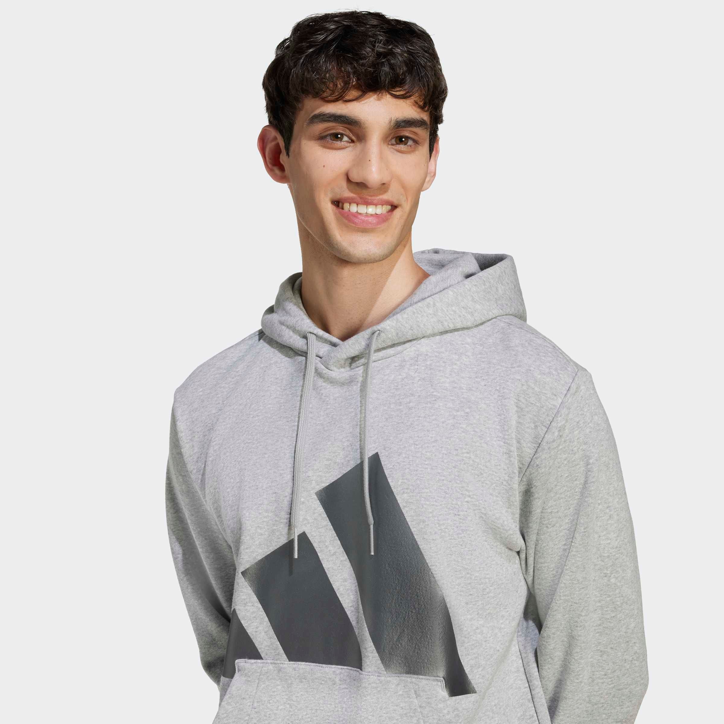 adidas Sportswear Sweat à capuche »M ESS HLD HD«, mit grossem BOS Branding, festliches Design, mit Rundhalsausschnitt
