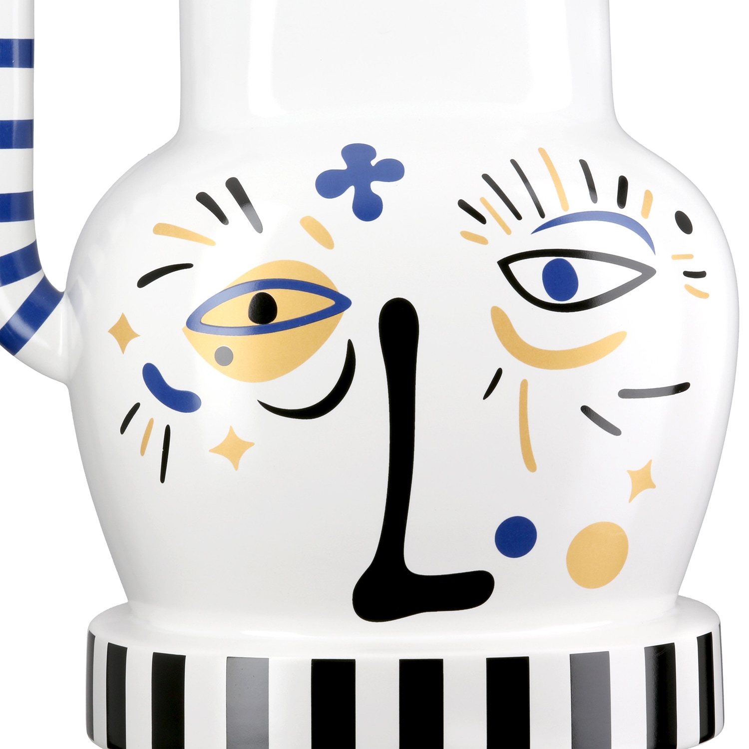 GILDE Tischvase »Henkelvase Fira weiss H. 23 cm«, (1 St.)
