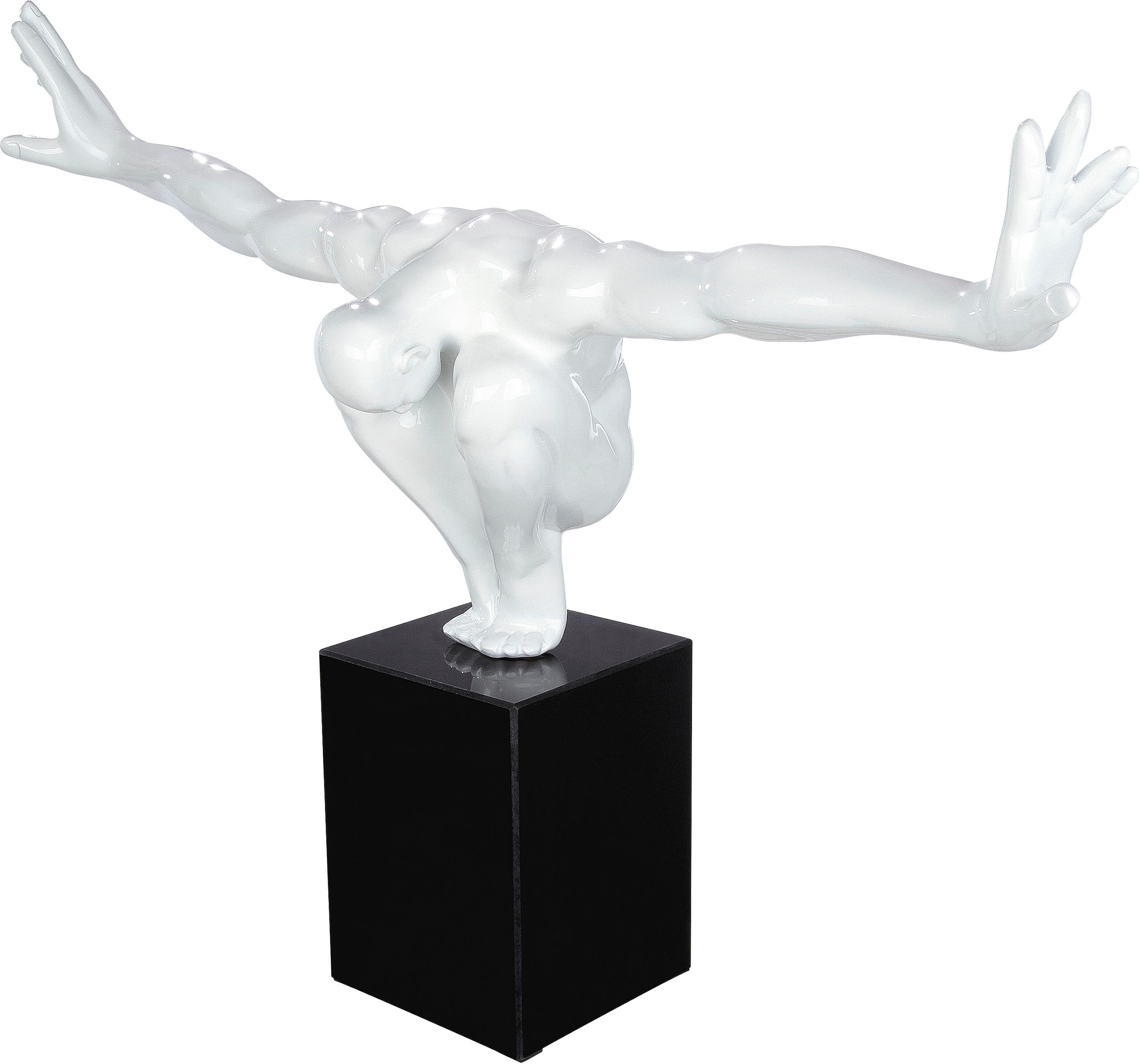 Casablanca Gilde »Skulptur Cliffhanger«, Marmorsäule bequem auf Skulptur by kaufen