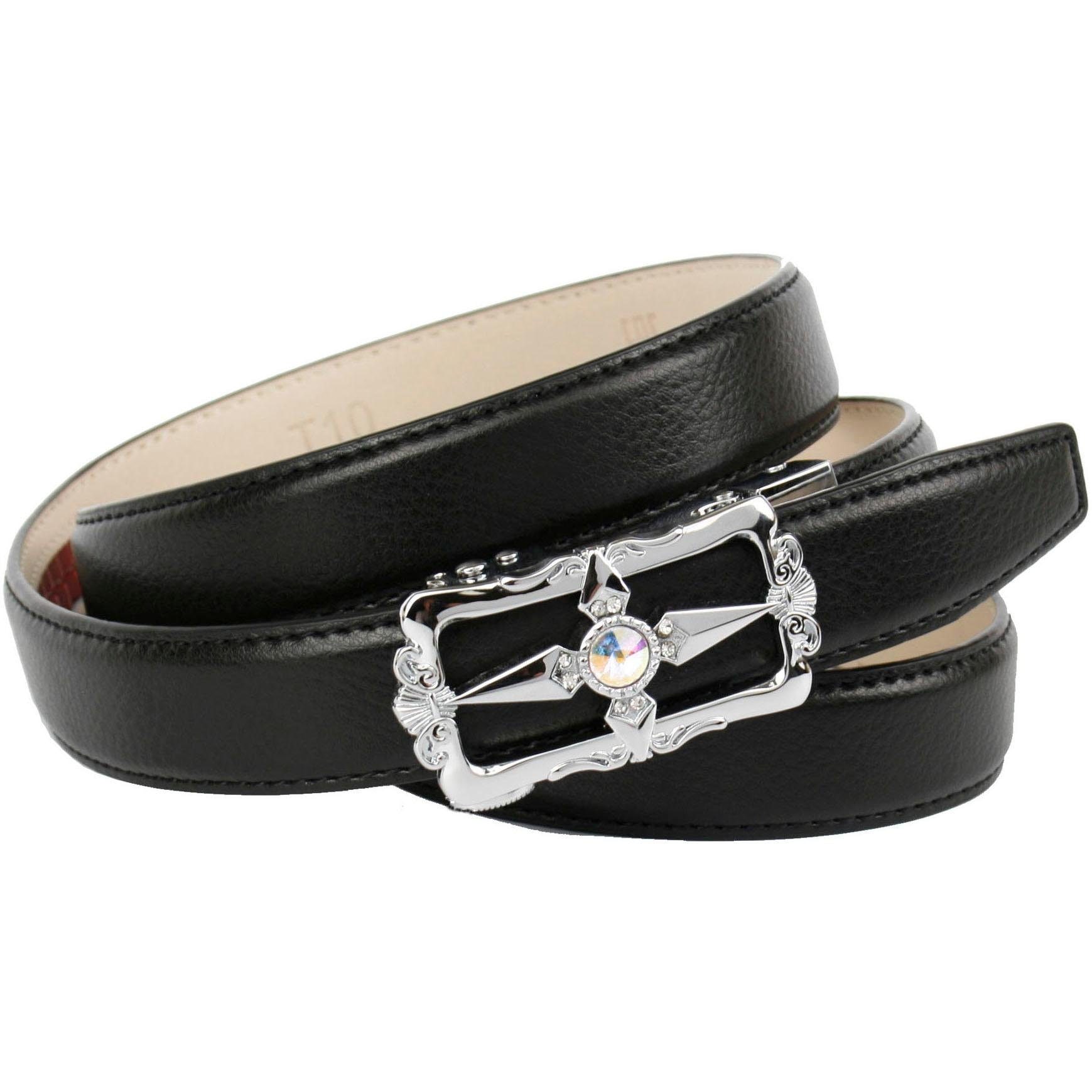 Image of Anthoni Crown Ledergürtel, mit filigraner Automatik Schliesse bei Ackermann Versand Schweiz