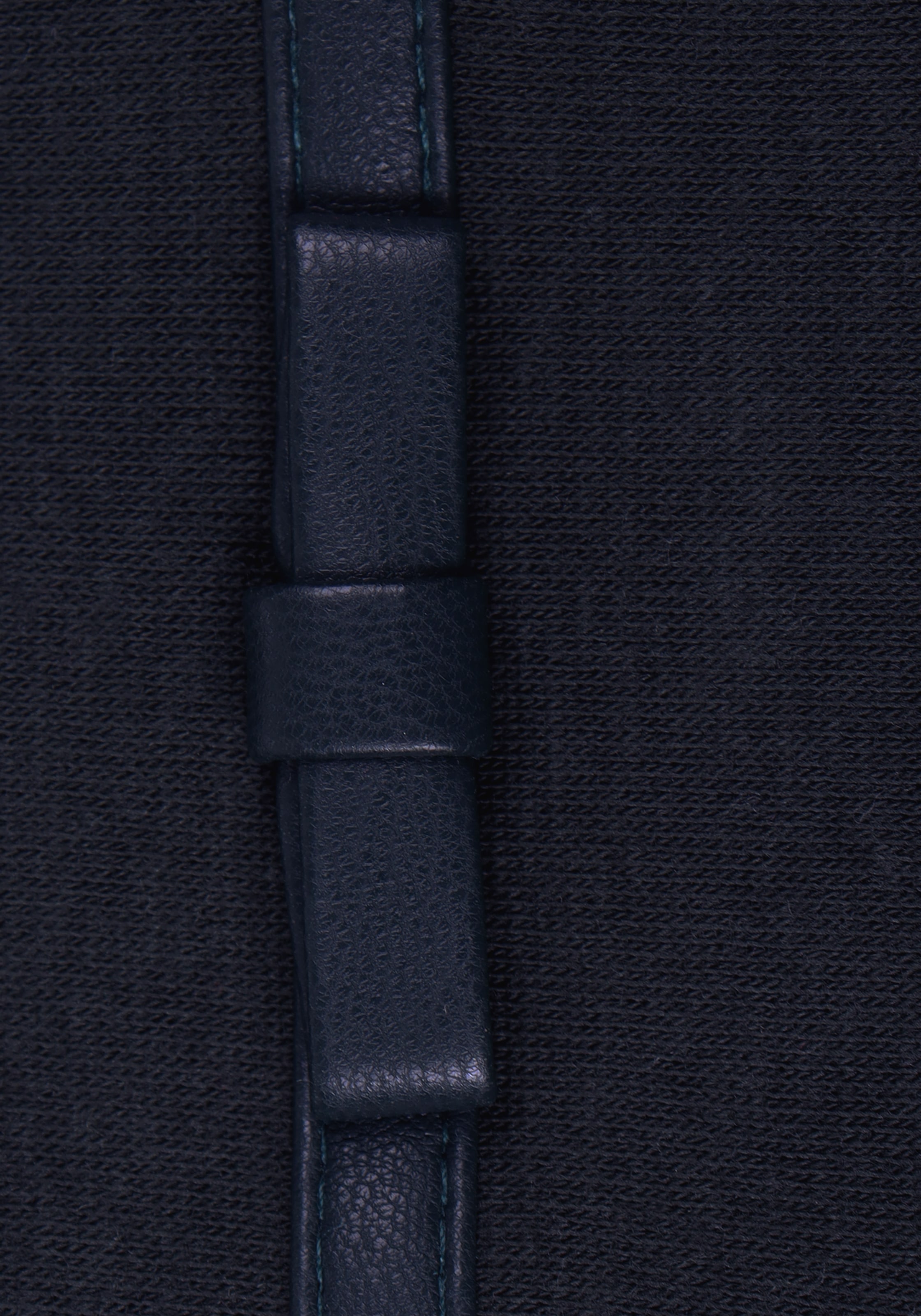 Capelli New York Gants tricotés 1 Paar,  mit Zierschleife, Metall-Logo, Feinstrick