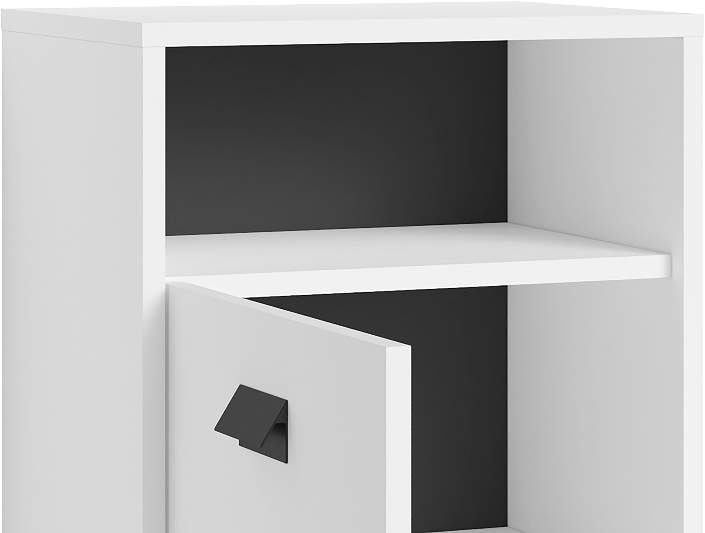 byLIVING Armoire intermédiaire »Wellness« mit variablem Einlegeboden und offenem Fach für viel Stauraum