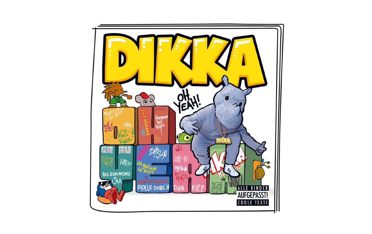tonies Hörspielfigur »Dikka – Oh yeah!«