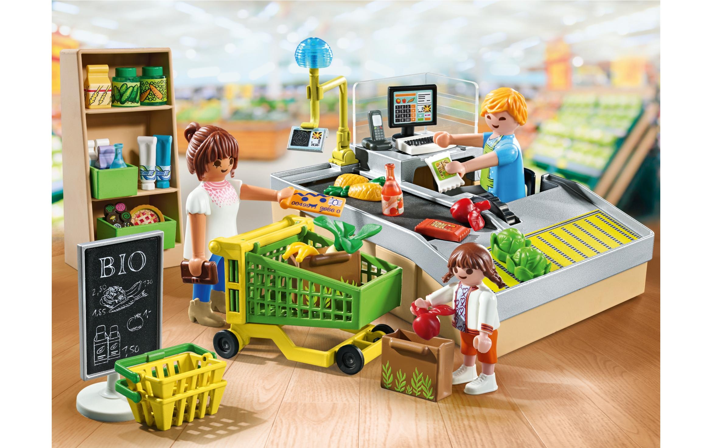 Playmobil® Spielbausteine »My Life Bio-Supermarkt 71648«