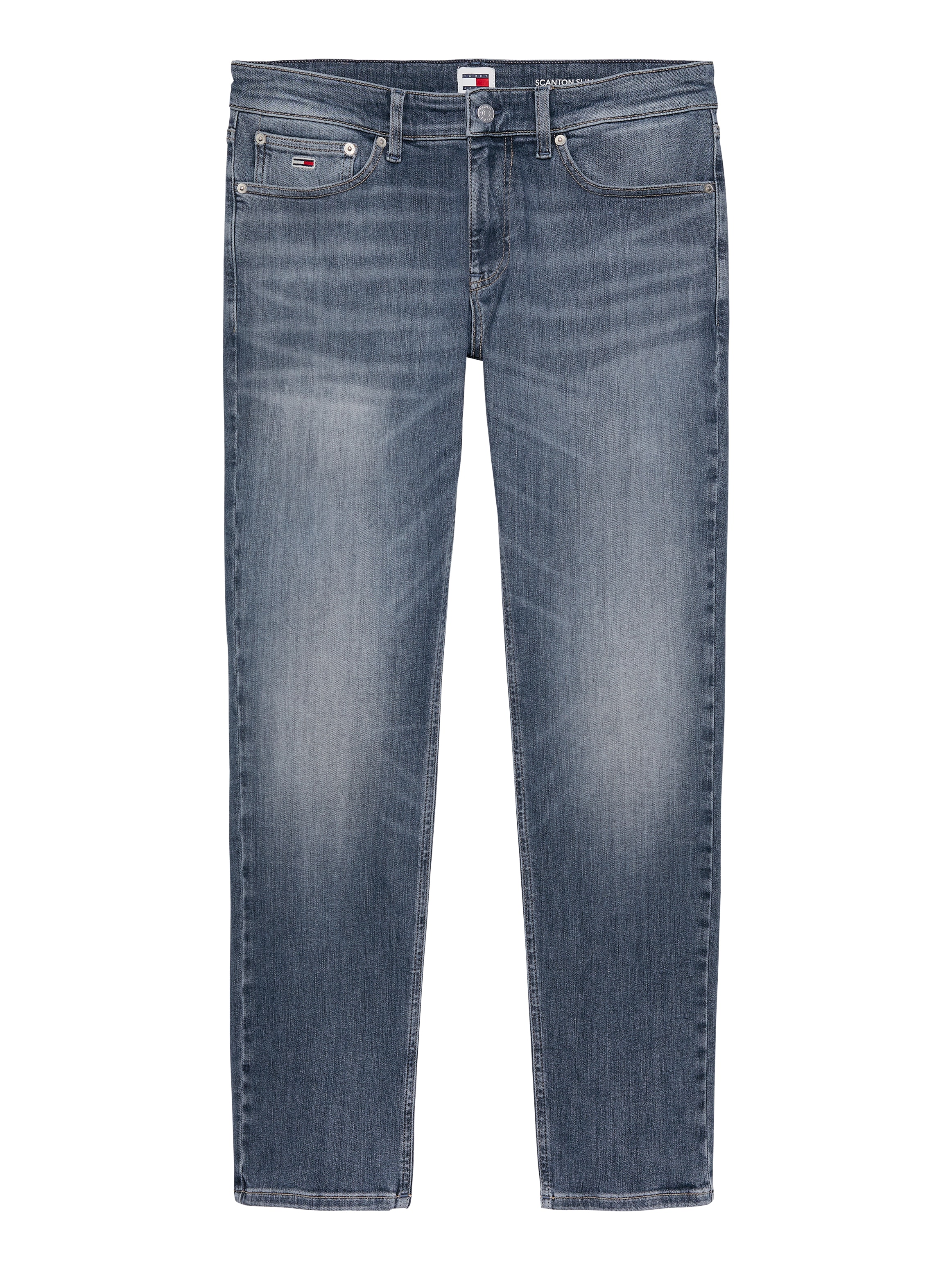 Tommy Jeans Slim-fit-Jeans »SCANTON SLIM«, mit Logoprägung