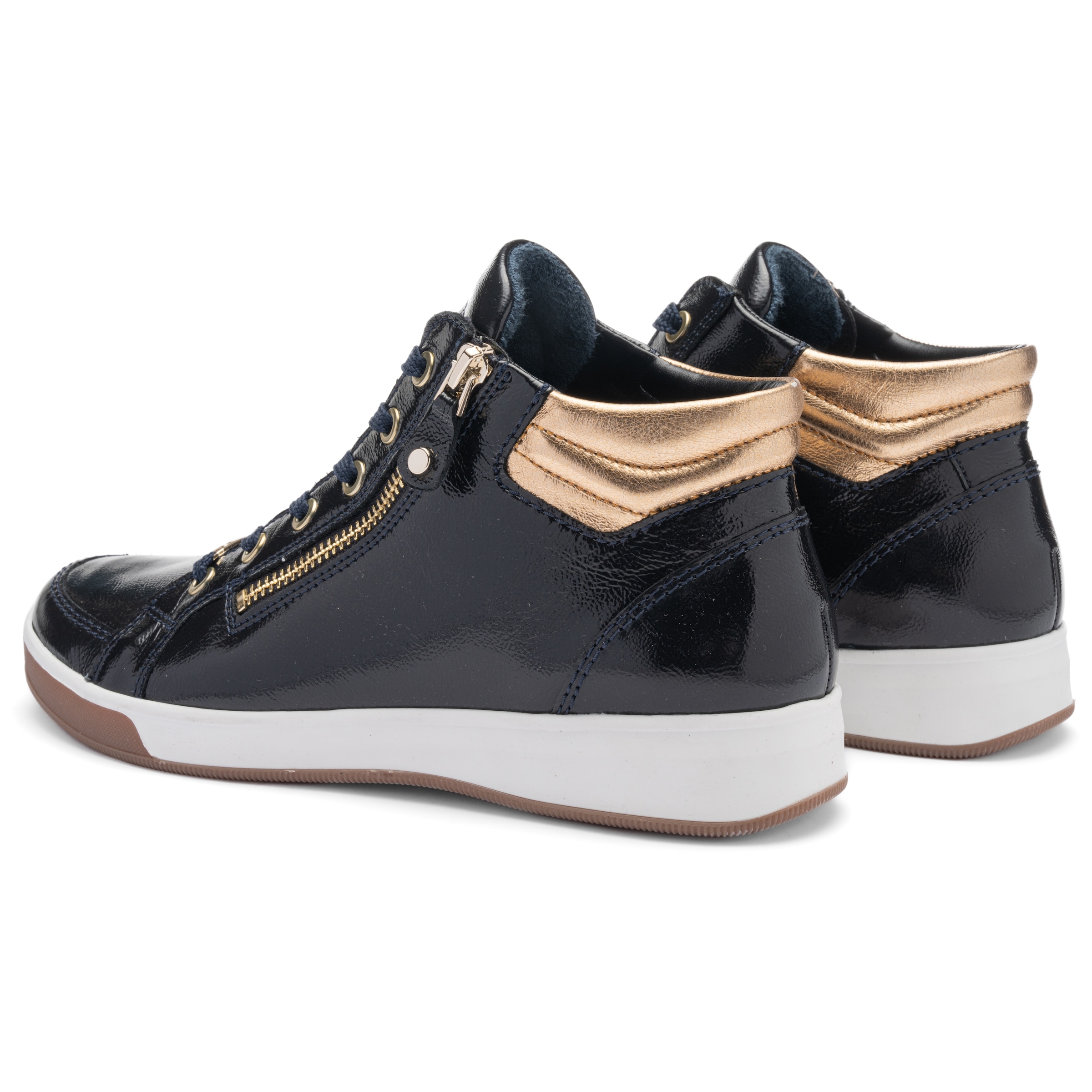 Ara Sneakerboots »ROM«  Hightop Sneaker, Schnürboots mit Kontrastbesätze