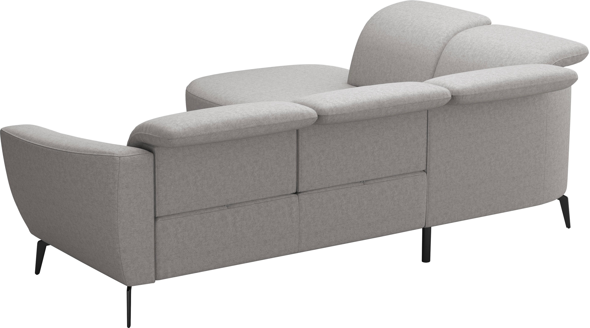 sit&more Canapé d'angle »Zoe« ink.Sitztiefenverstellung, wahlweise mit Kopfteilverstellung