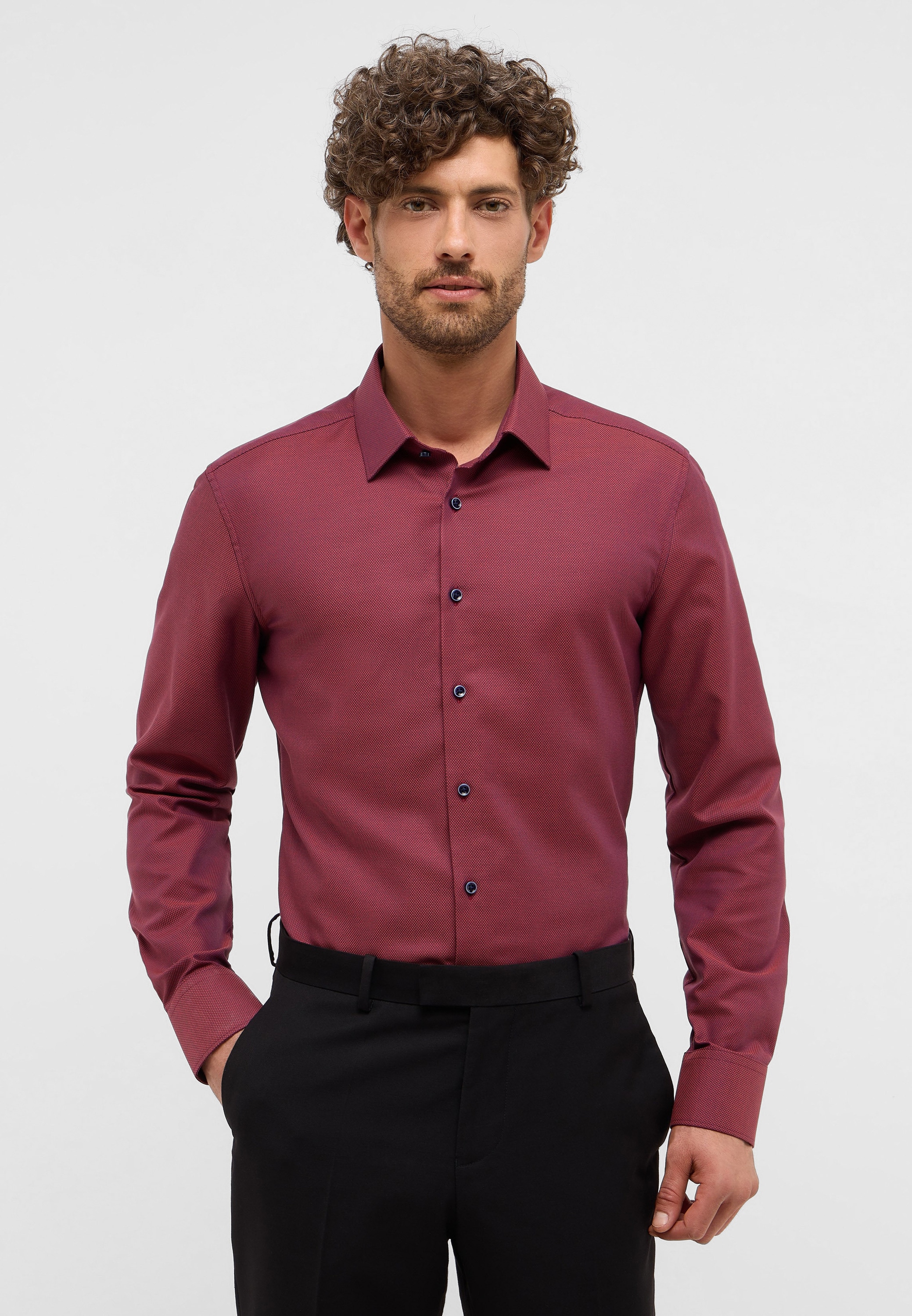 Eterna Chemise à manches longues »SLIM FIT« NON IRON (bügelfrei)