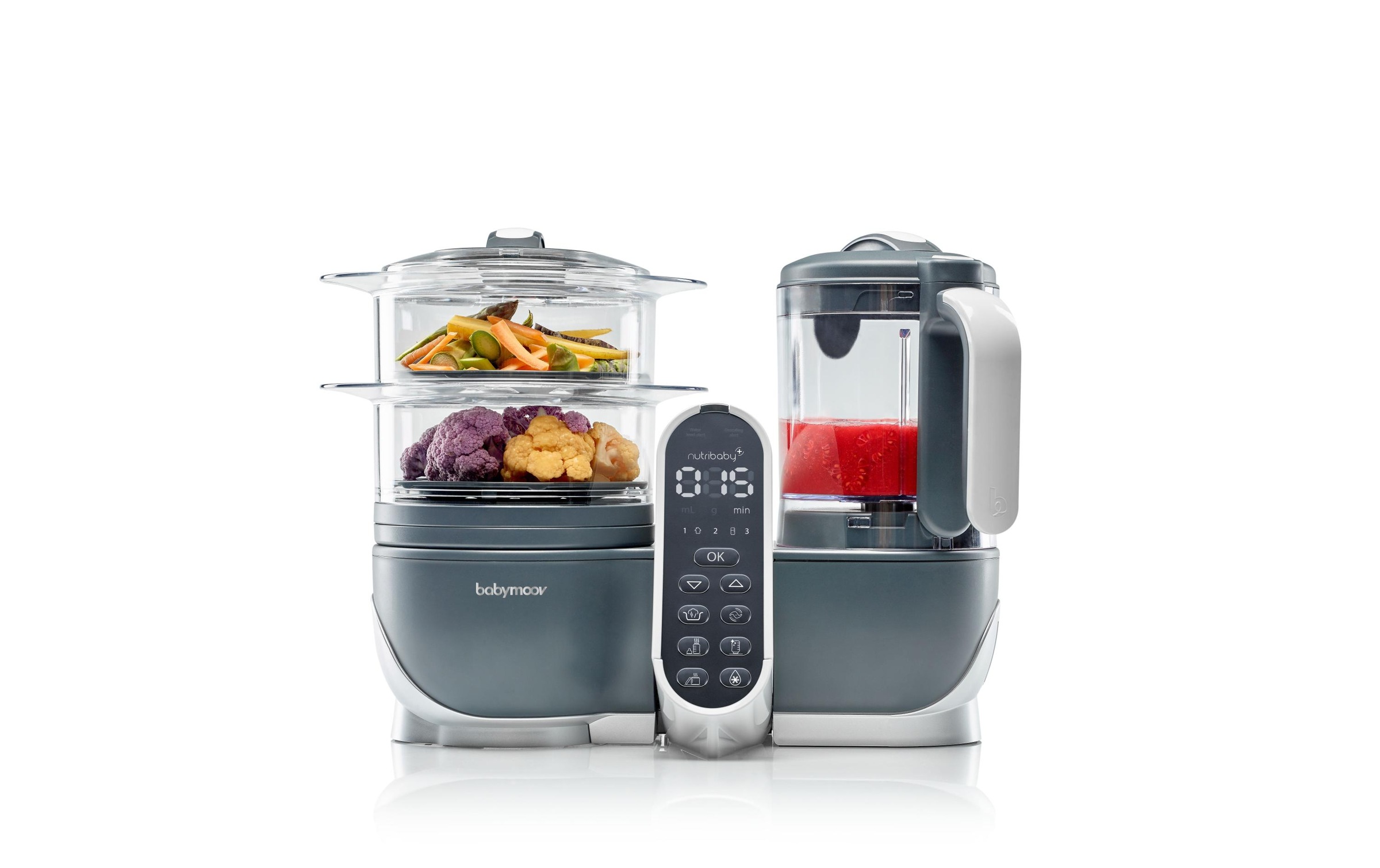 Image of BABYMOOV Küchenmaschine »Multitool Nutribaby + Industrial«, 500 W, Dampfgaren, auftauen, aufwärmen, mixen und desinfizieren bei Ackermann Versand Schweiz