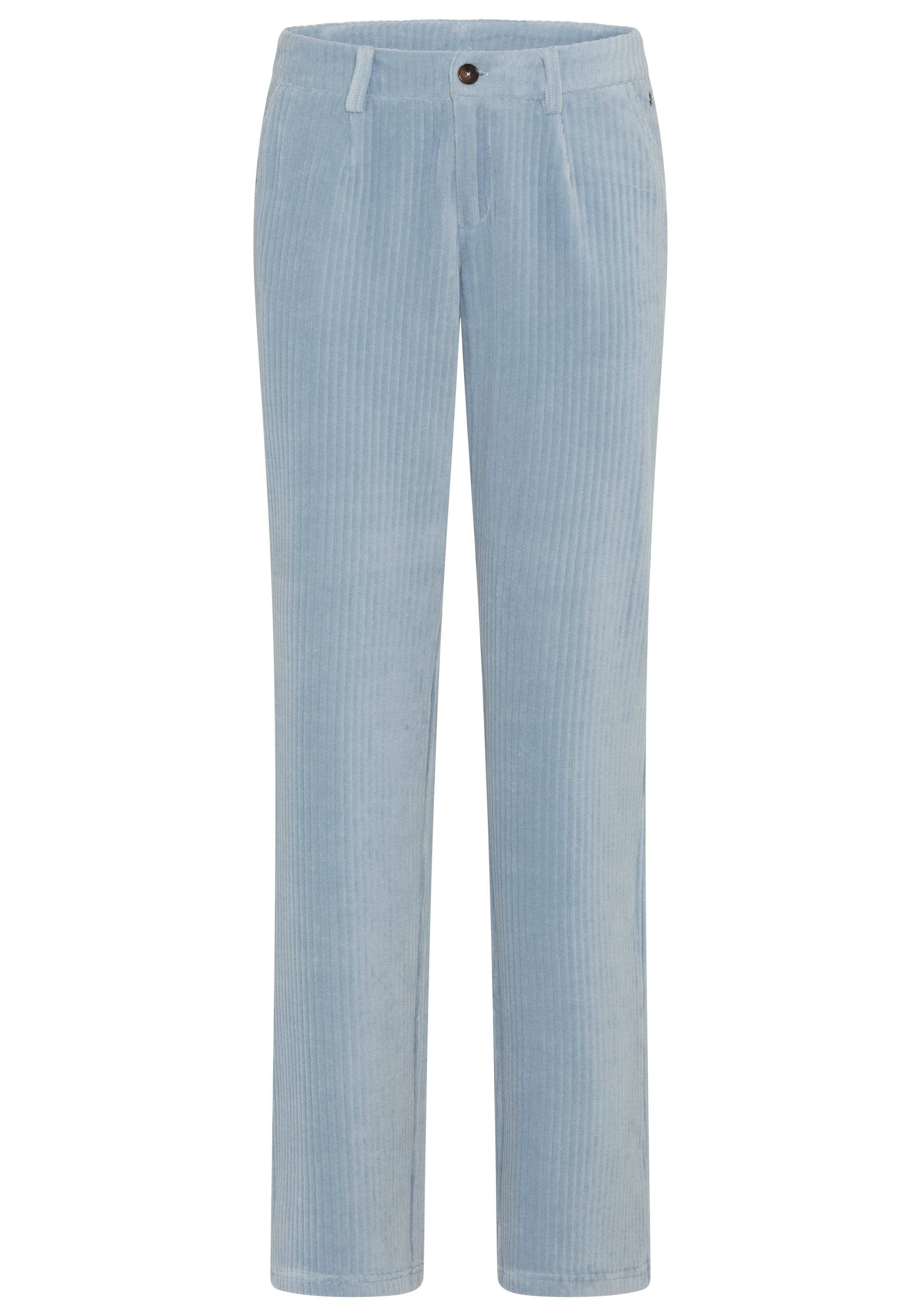 KangaROOS Cordhose  weite Basic-Passform, bodenlange Form, elastisches Material