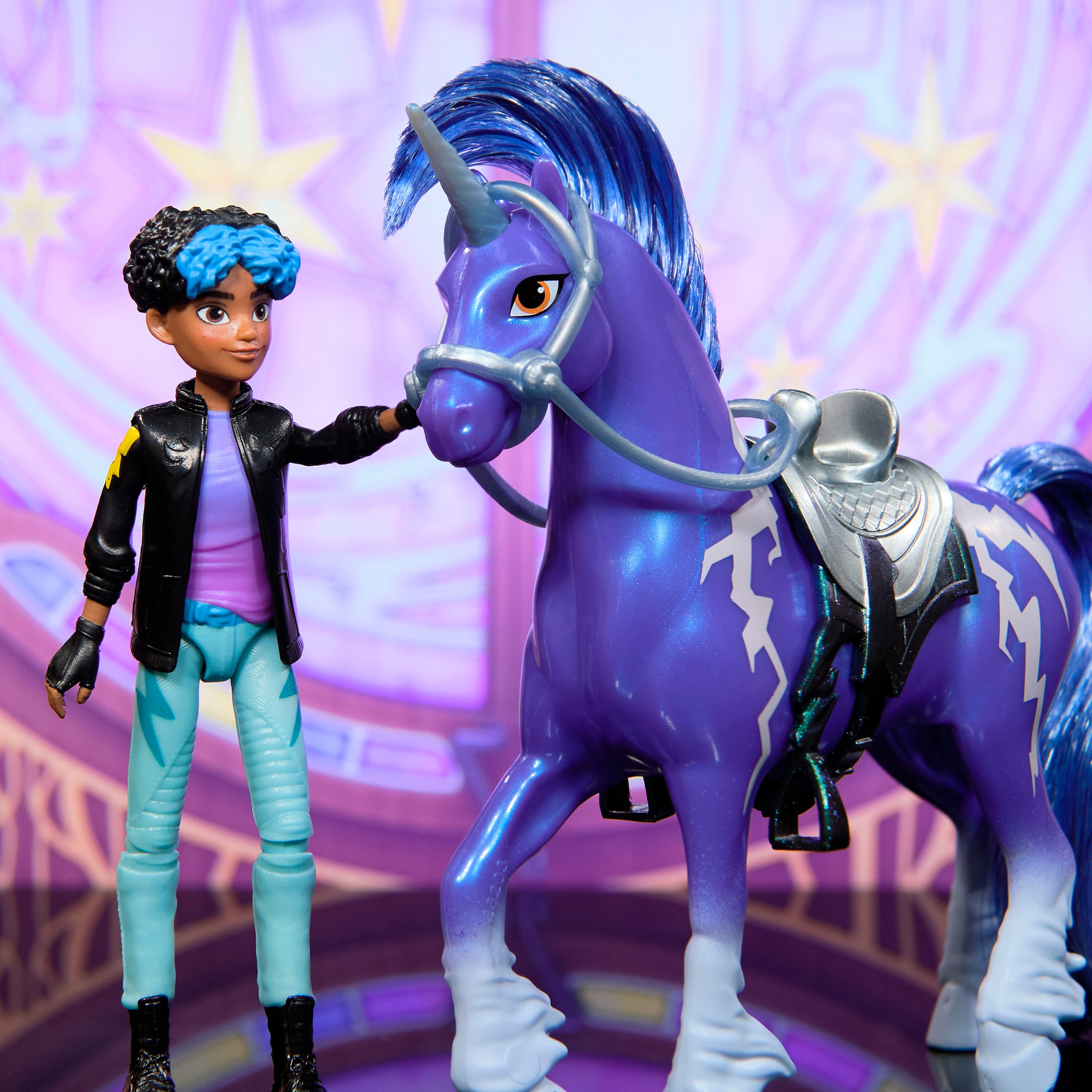 Spin Master Anziehpuppe »Unicorn Academy - Rory & Einhorn Storm« mit echter Mähne