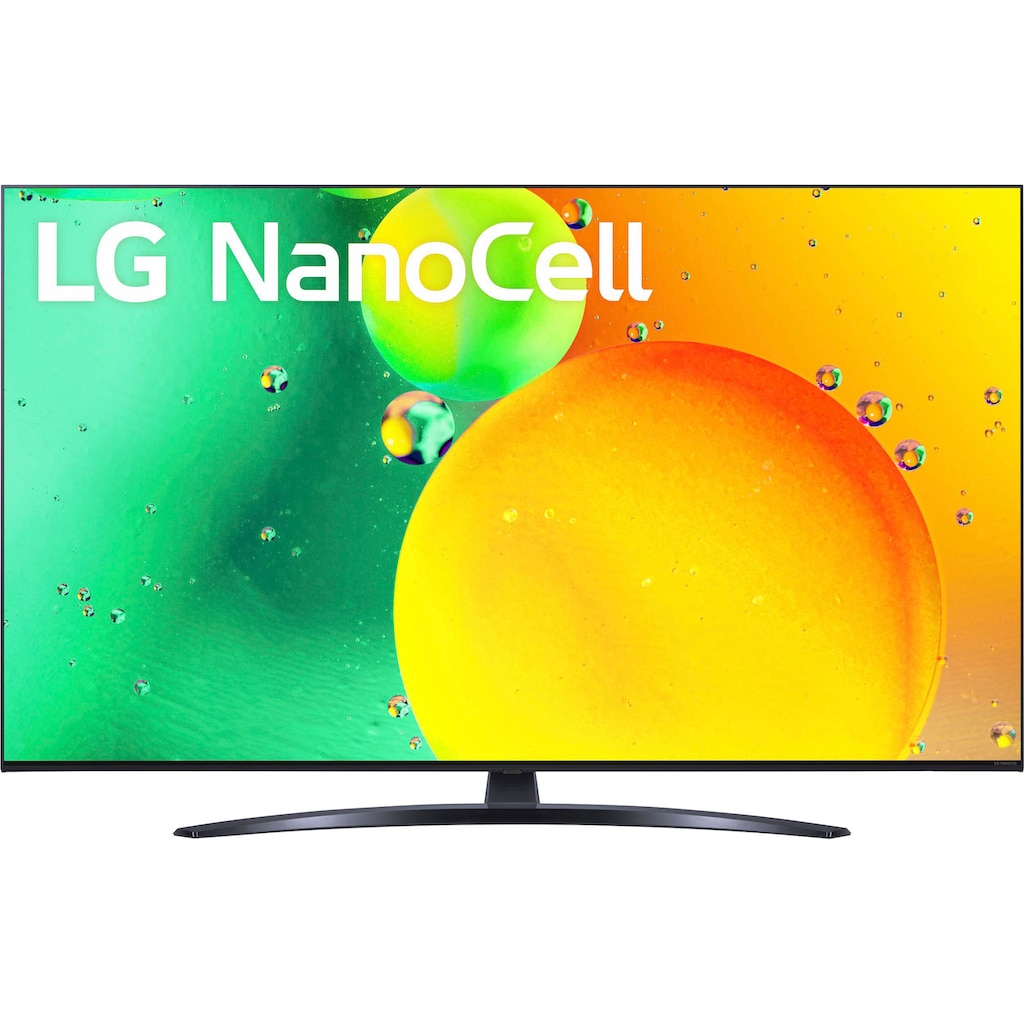 LG LED-Fernseher »55NANO769QA«, 139 cm/55 Zoll, 4K Ultra HD, Smart-TV, α5 Gen5 4K AI-Prozessor, Direct LED, HDMI 2.0, Sprachassistenten